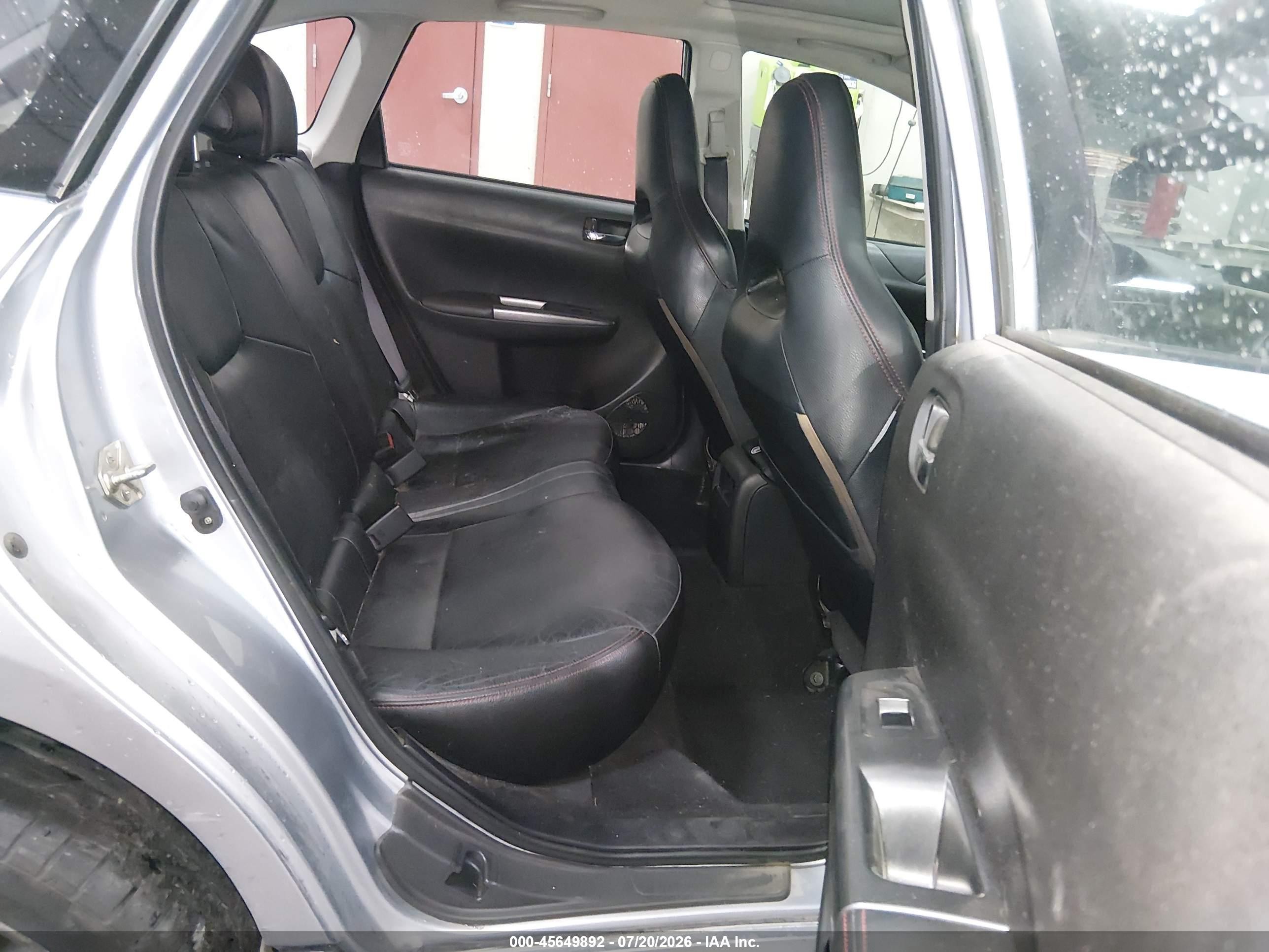 2013 Subaru Impreza Wrx Limited Silver vin: JF1GR7E69DG208892
