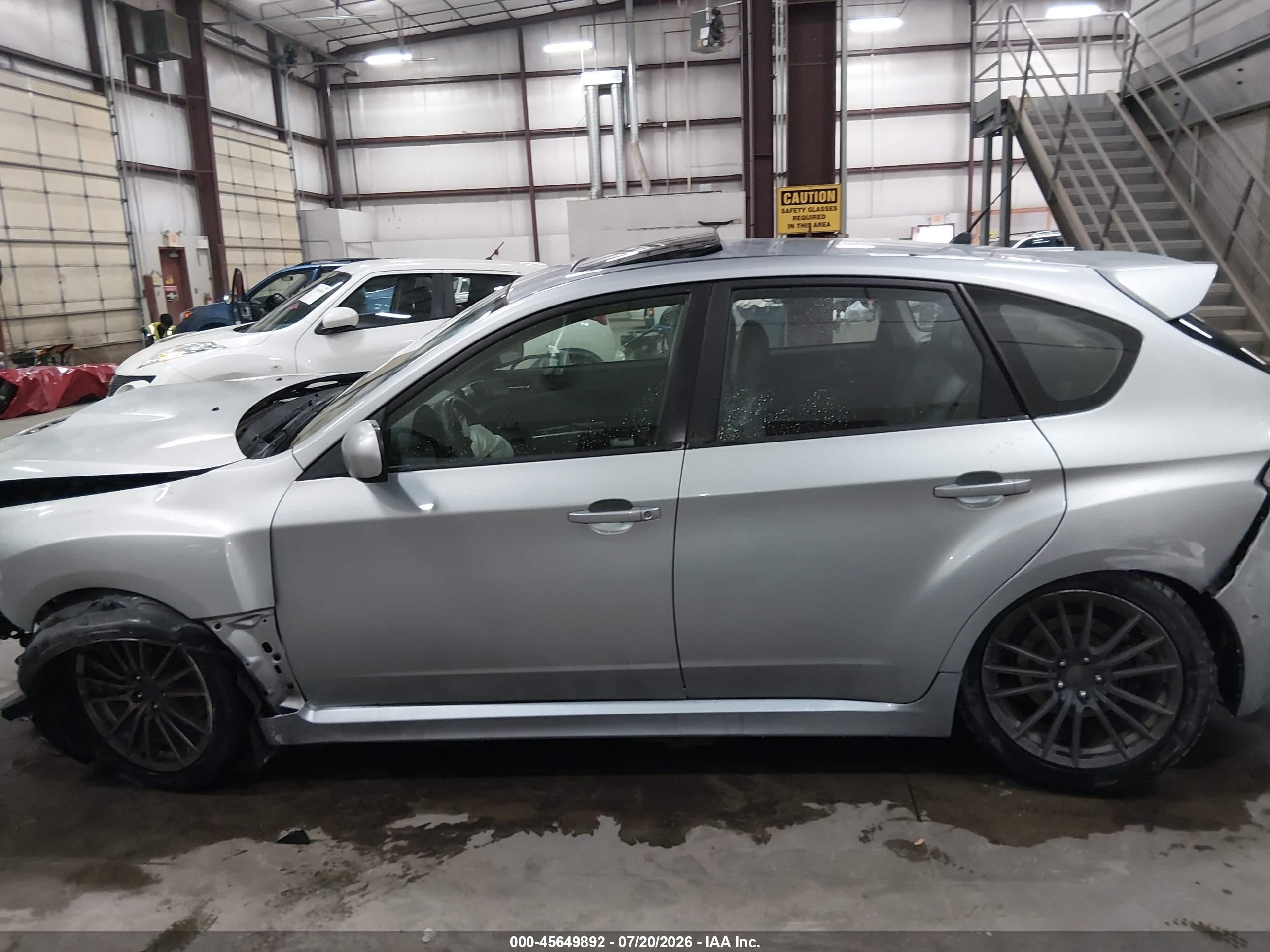 2013 Subaru Impreza Wrx Limited Silver vin: JF1GR7E69DG208892