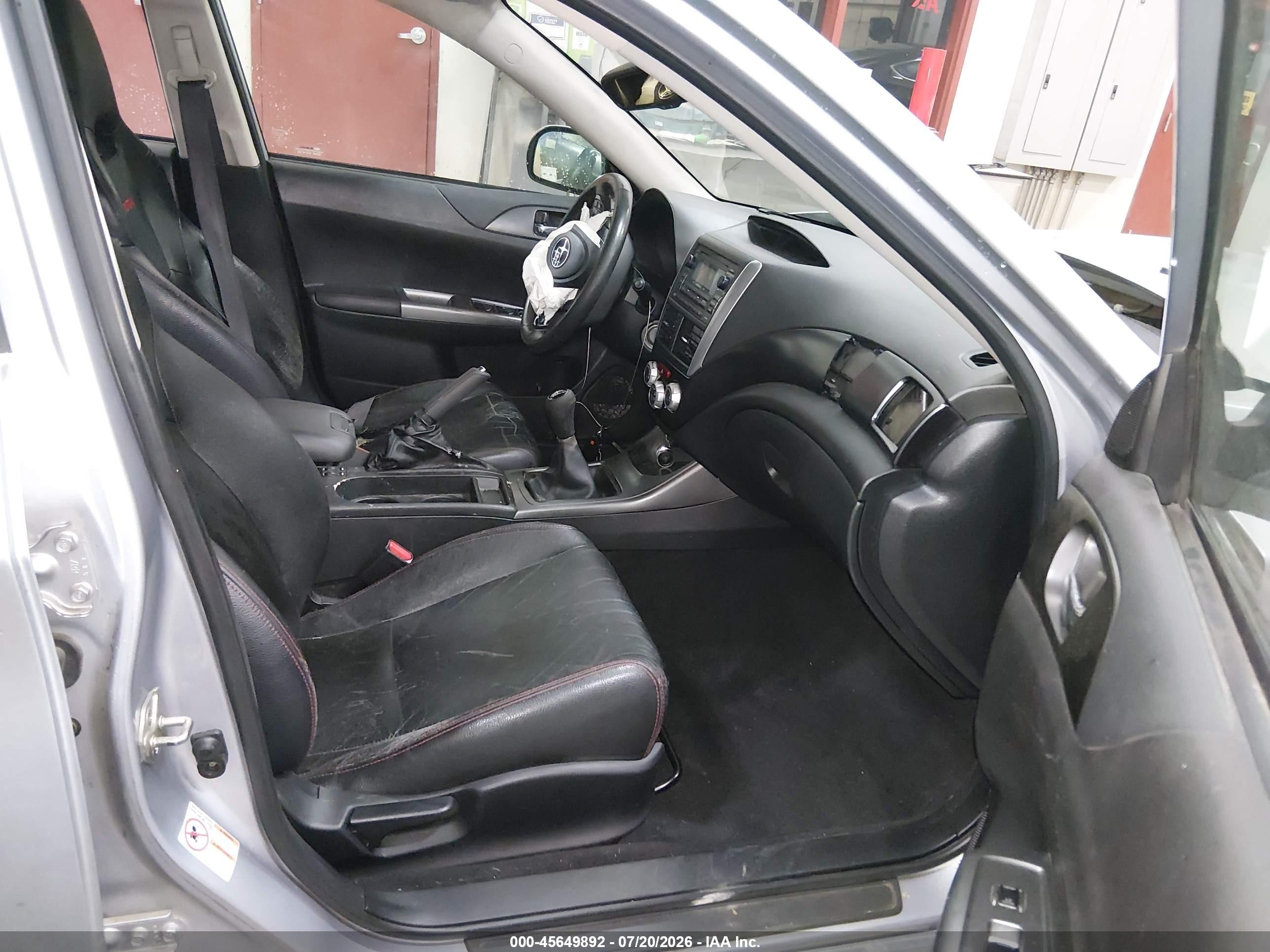 2013 Subaru Impreza Wrx Limited Silver vin: JF1GR7E69DG208892
