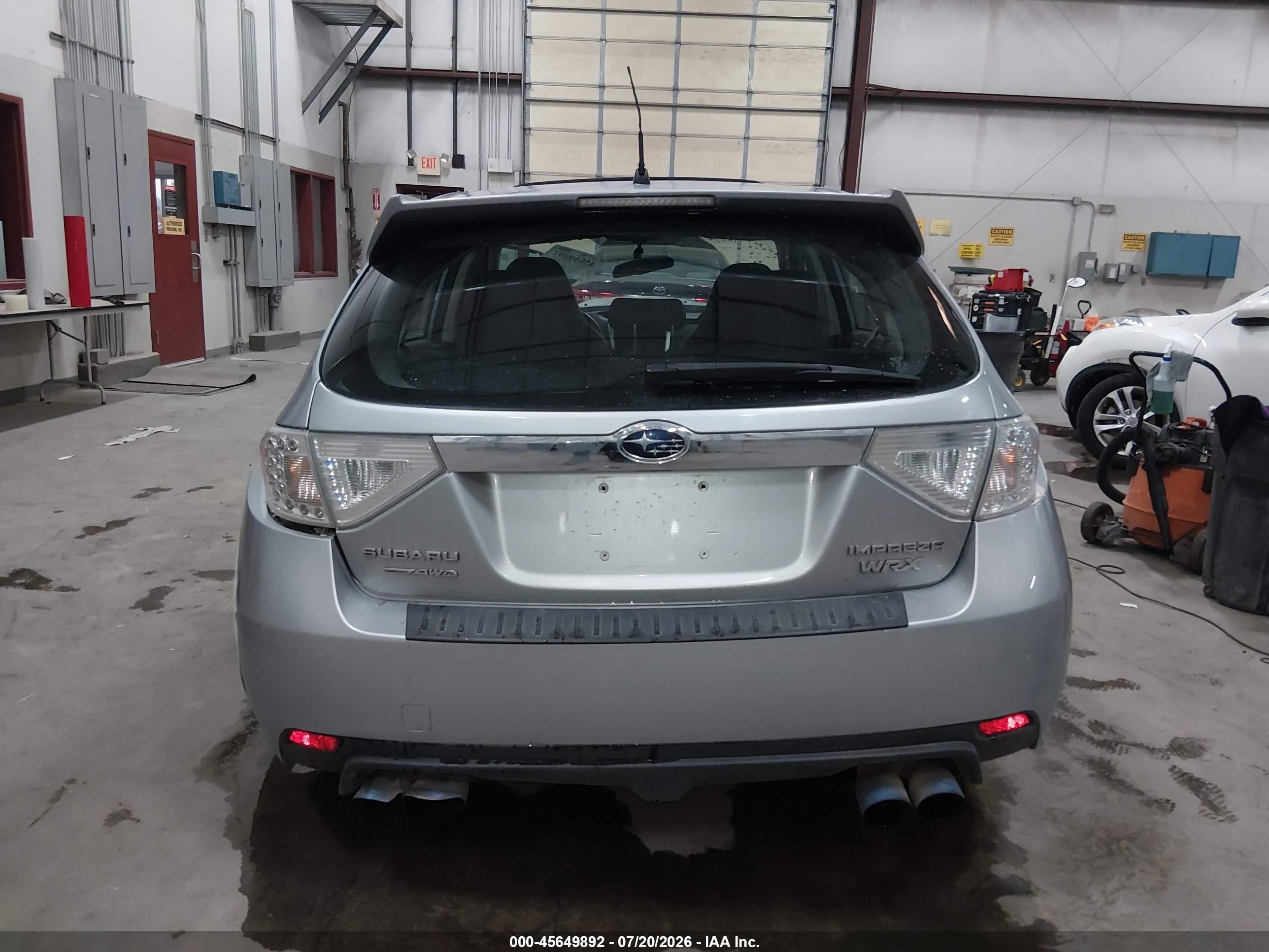 2013 Subaru Impreza Wrx Limited Silver vin: JF1GR7E69DG208892