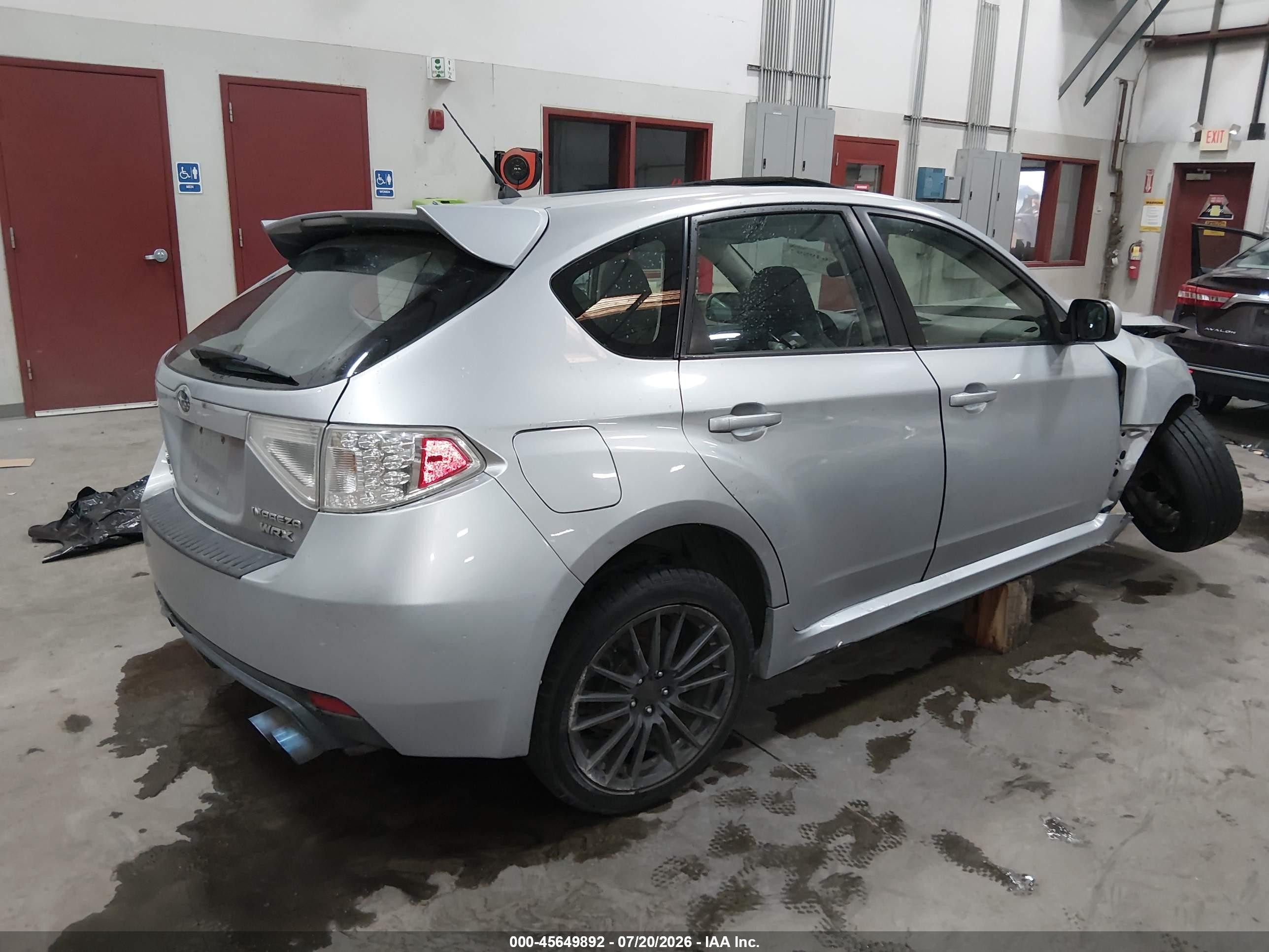 2013 Subaru Impreza Wrx Limited Silver vin: JF1GR7E69DG208892
