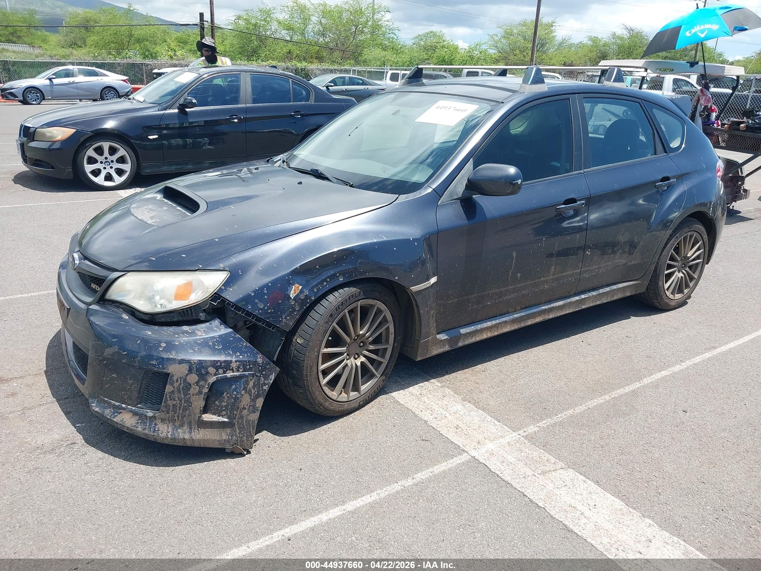 2013 Subaru Impreza Wrx   Gray vin: JF1GR7E69DG811972