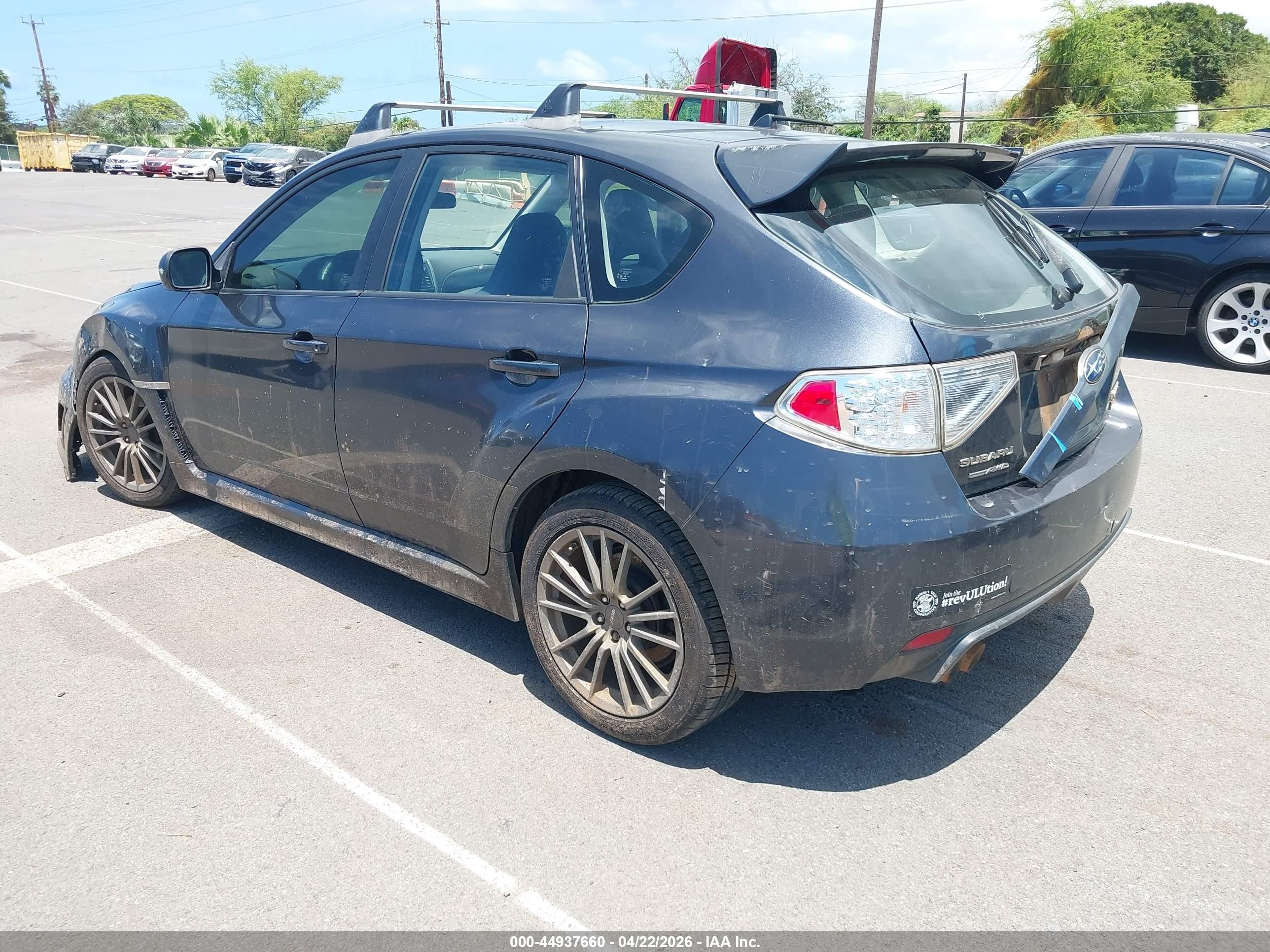 2013 Subaru Impreza Wrx   Gray vin: JF1GR7E69DG811972
