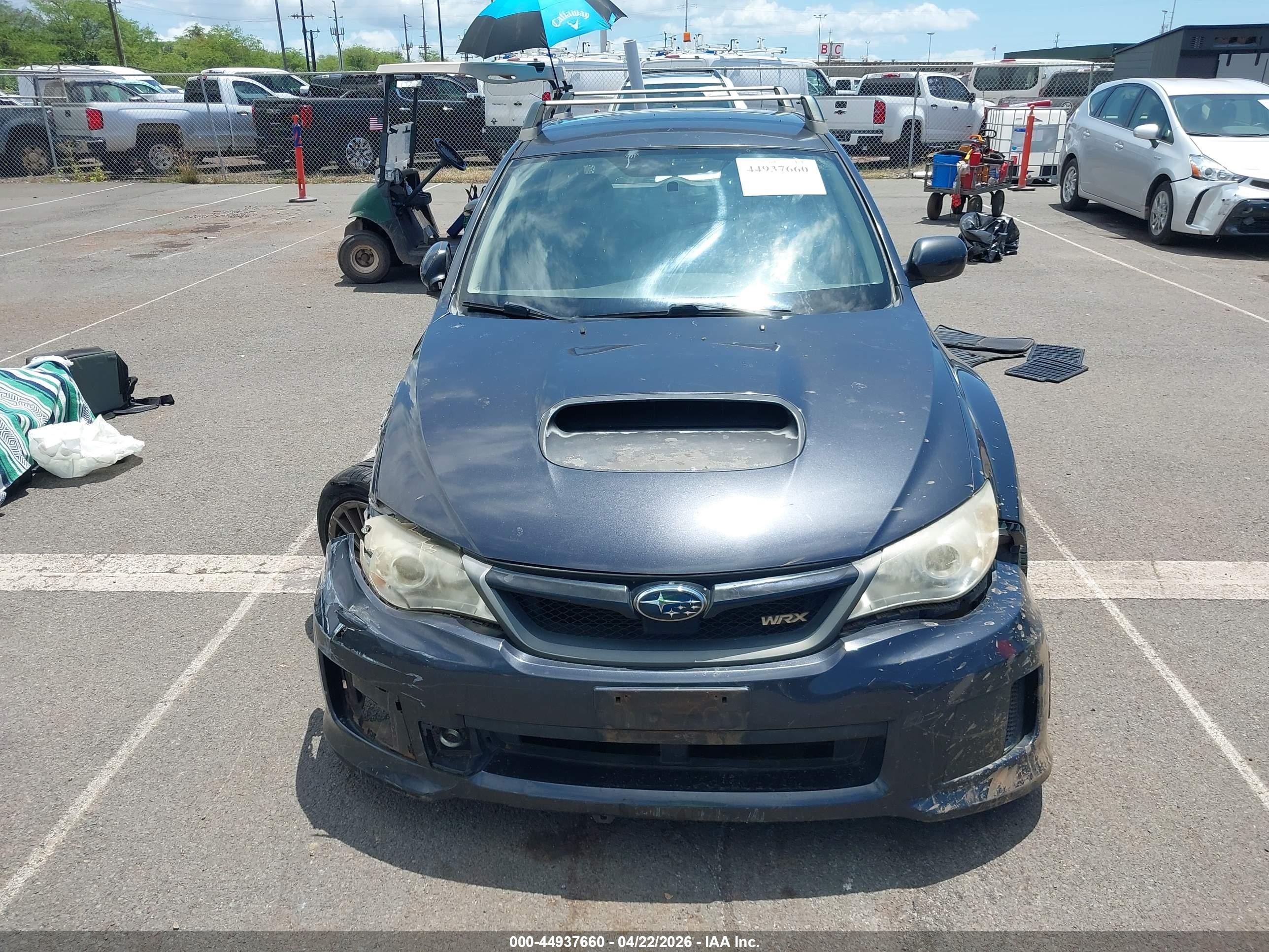 2013 Subaru Impreza Wrx   Gray vin: JF1GR7E69DG811972