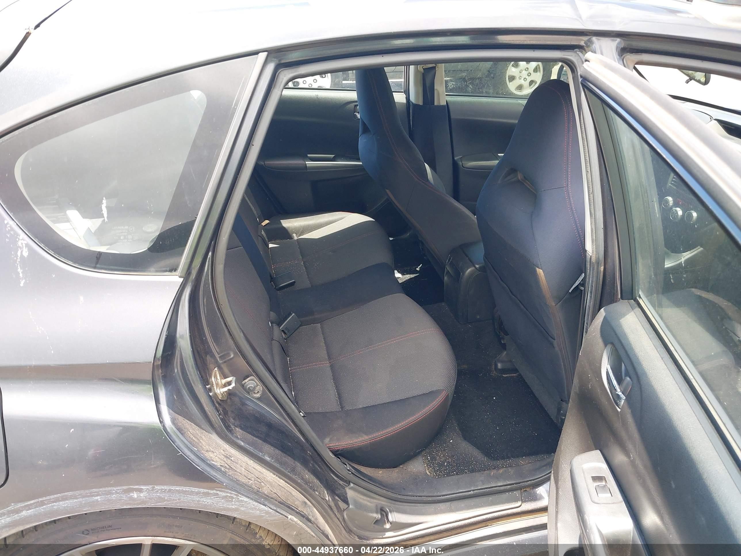2013 Subaru Impreza Wrx   Gray vin: JF1GR7E69DG811972