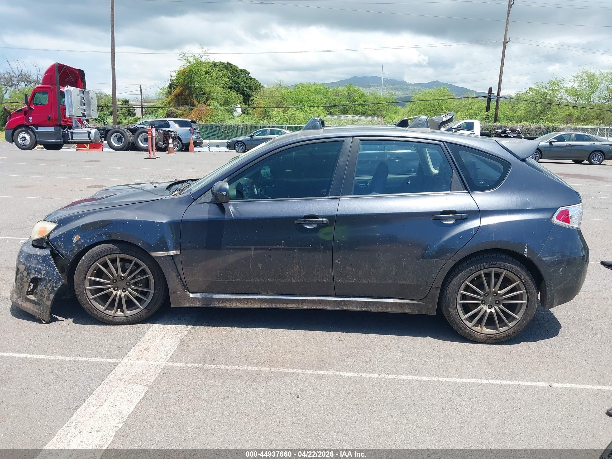 2013 Subaru Impreza Wrx   Gray vin: JF1GR7E69DG811972