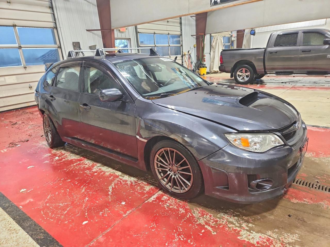 2013 Subaru Wrx Gray vin: JF1GR7E69DG861030
