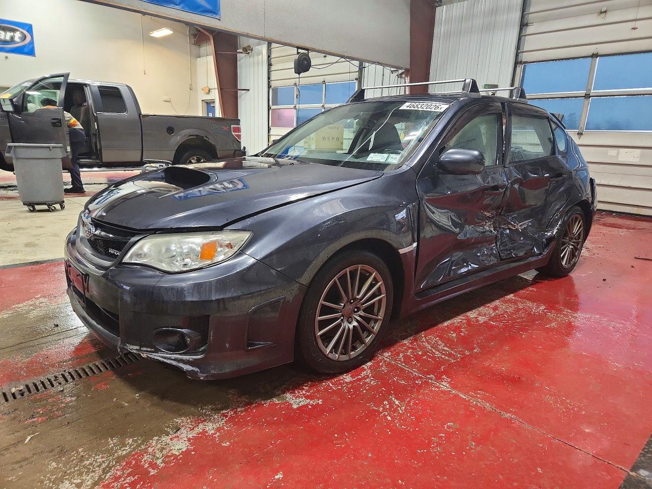 2013 Subaru Wrx Gray vin: JF1GR7E69DG861030