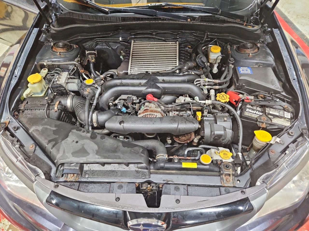 2013 Subaru Wrx Gray vin: JF1GR7E69DG861030