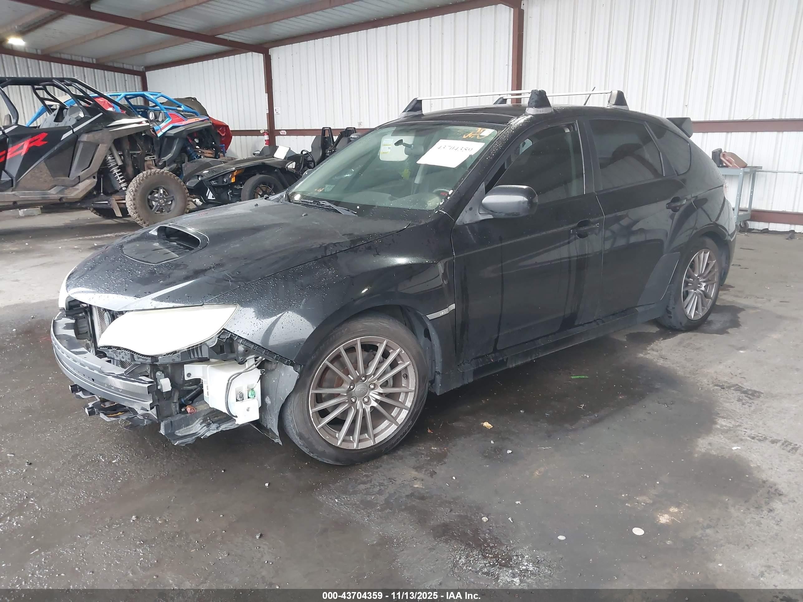 2014 Subaru Impreza Wrx   Черный vin: JF1GR7E69EG201619