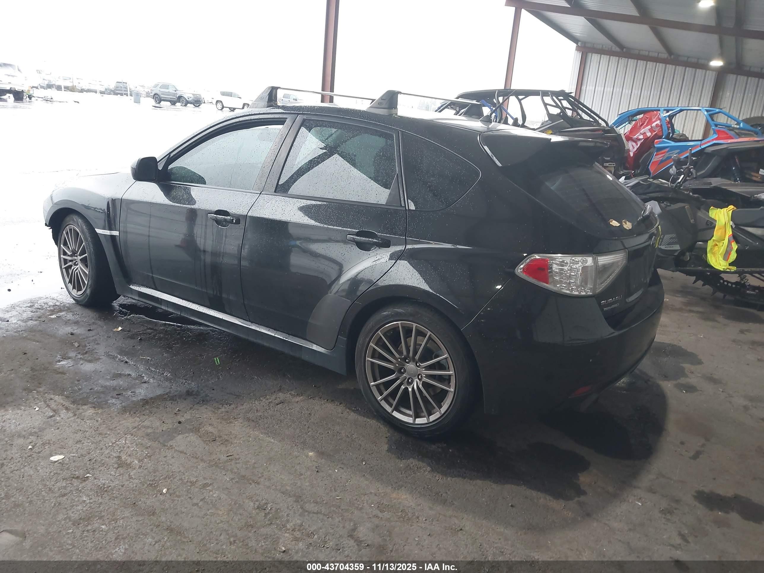 2014 Subaru Impreza Wrx   Черный vin: JF1GR7E69EG201619