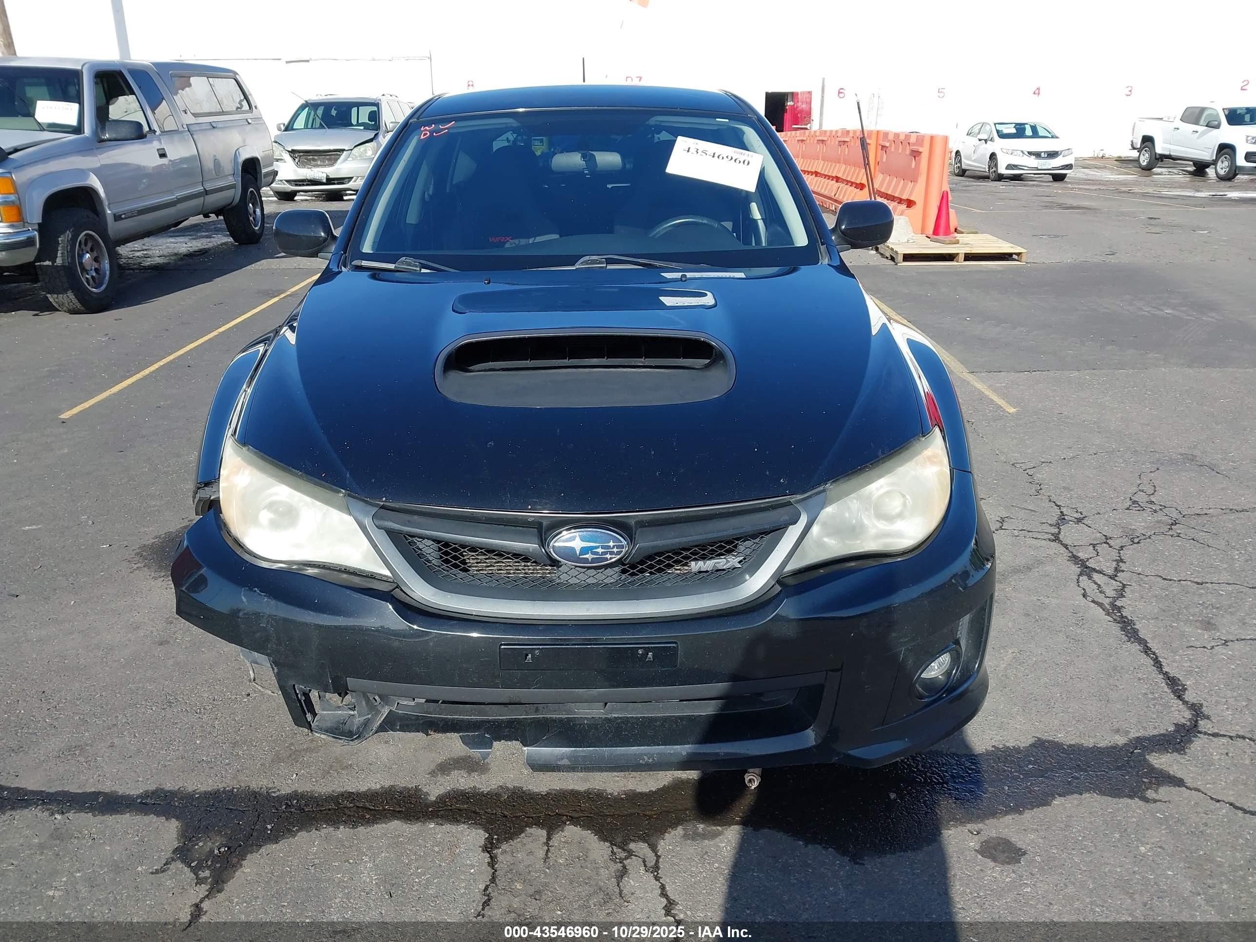 2014 Subaru Impreza Wrx   Black vin: JF1GR7E69EG218890