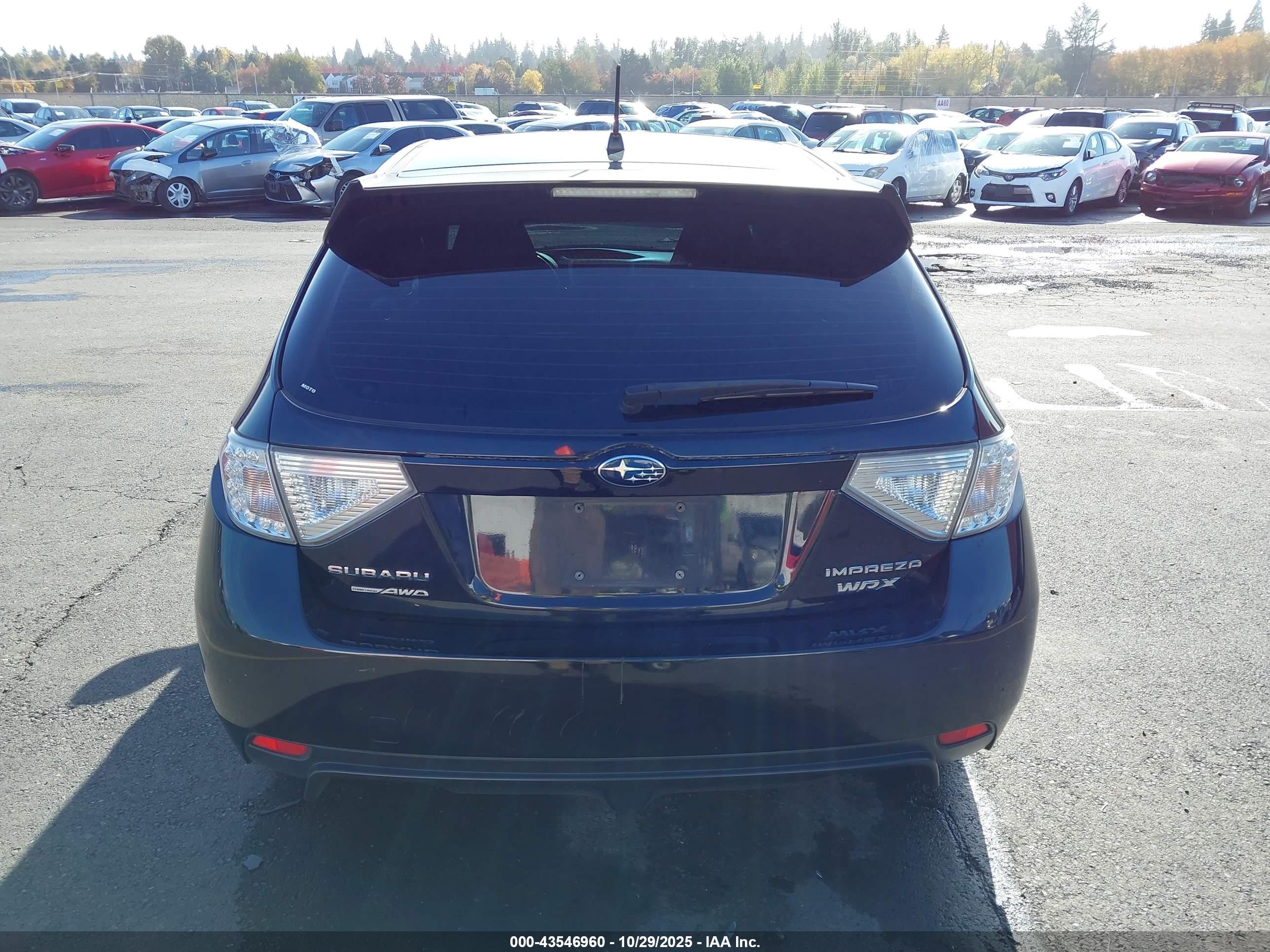 2014 Subaru Impreza Wrx   Black vin: JF1GR7E69EG218890