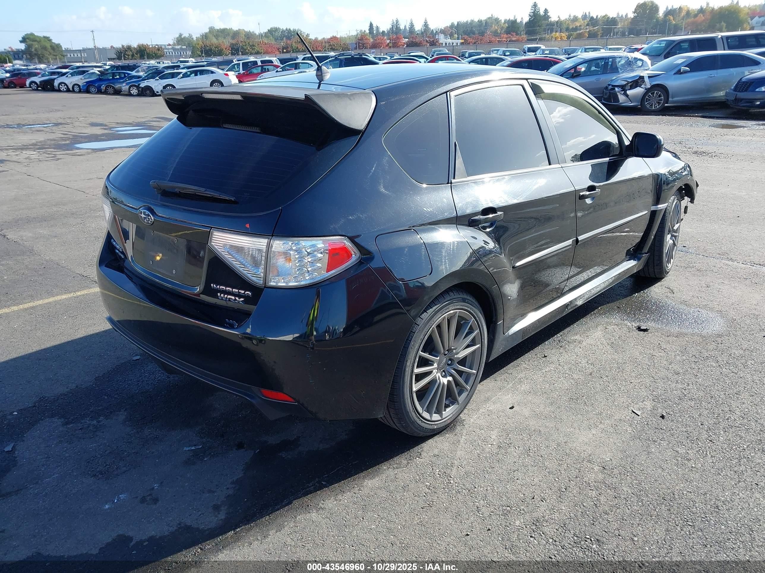 2014 Subaru Impreza Wrx   Black vin: JF1GR7E69EG218890
