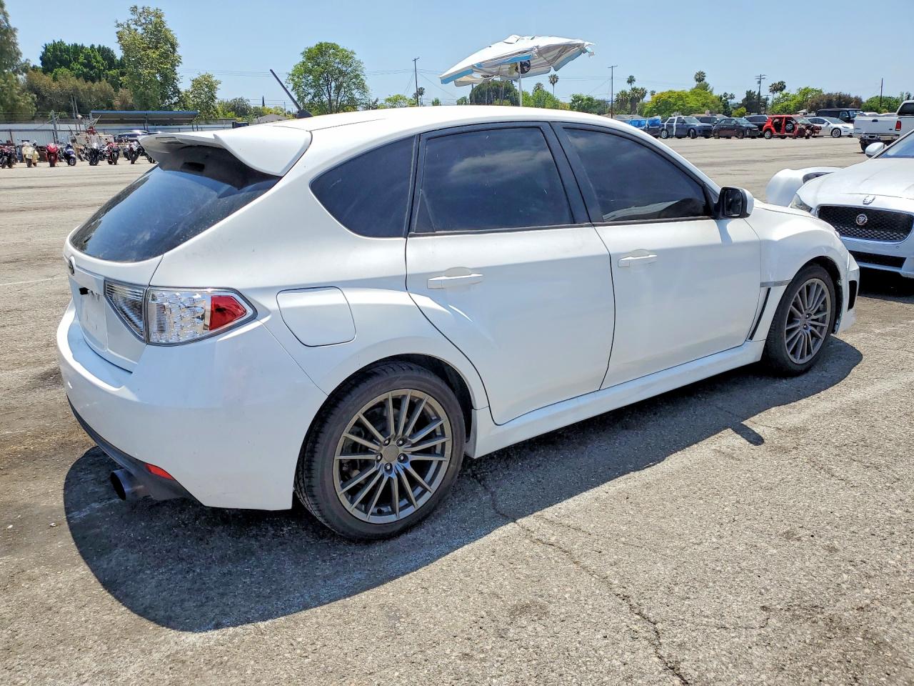 2014 Subaru Impreza Wrx White vin: JF1GR7E69EG231462