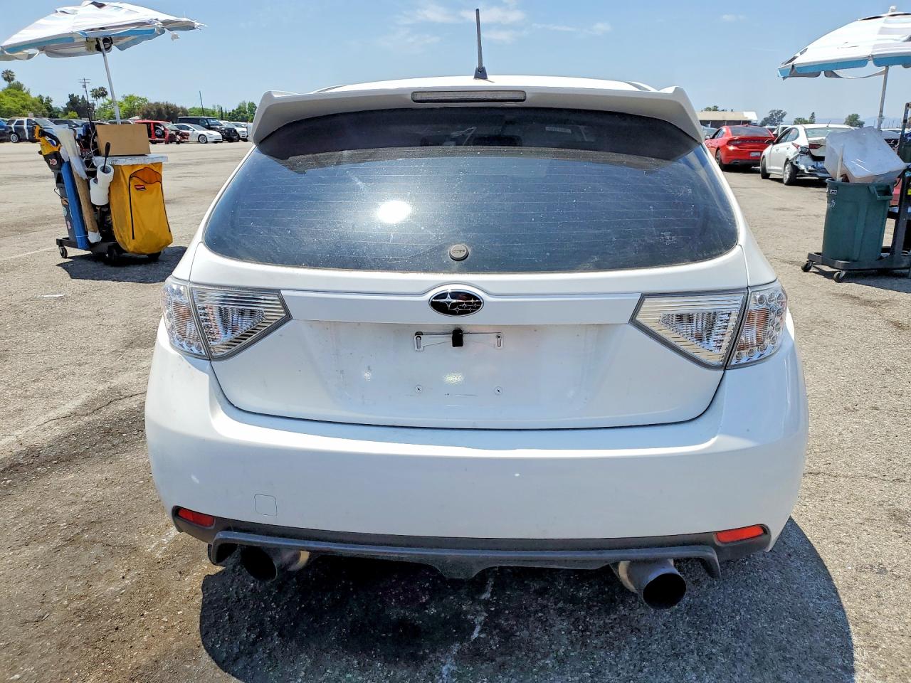 2014 Subaru Impreza Wrx White vin: JF1GR7E69EG231462