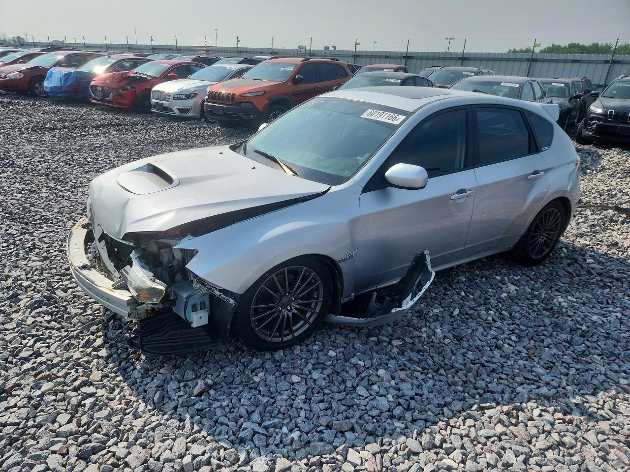 2011 Subaru Impreza Wrx Серебряный vin: JF1GR7E6XBG822895