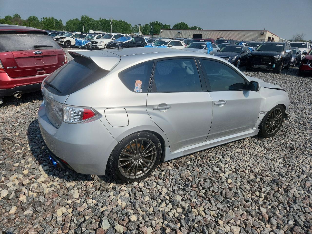 2011 Subaru Impreza Wrx Серебряный vin: JF1GR7E6XBG822895