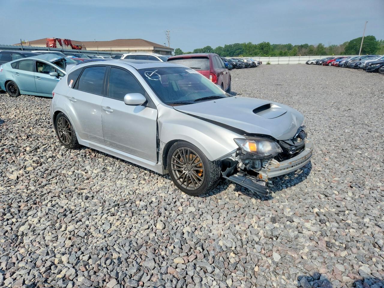 2011 Subaru Impreza Wrx Серебряный vin: JF1GR7E6XBG822895