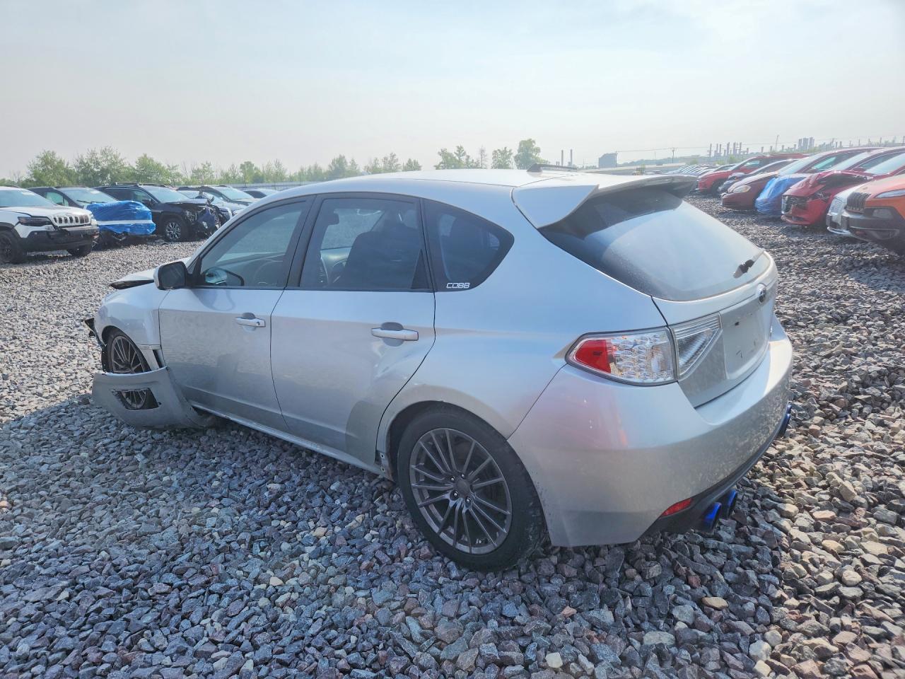 2011 Subaru Impreza Wrx Серебряный vin: JF1GR7E6XBG822895