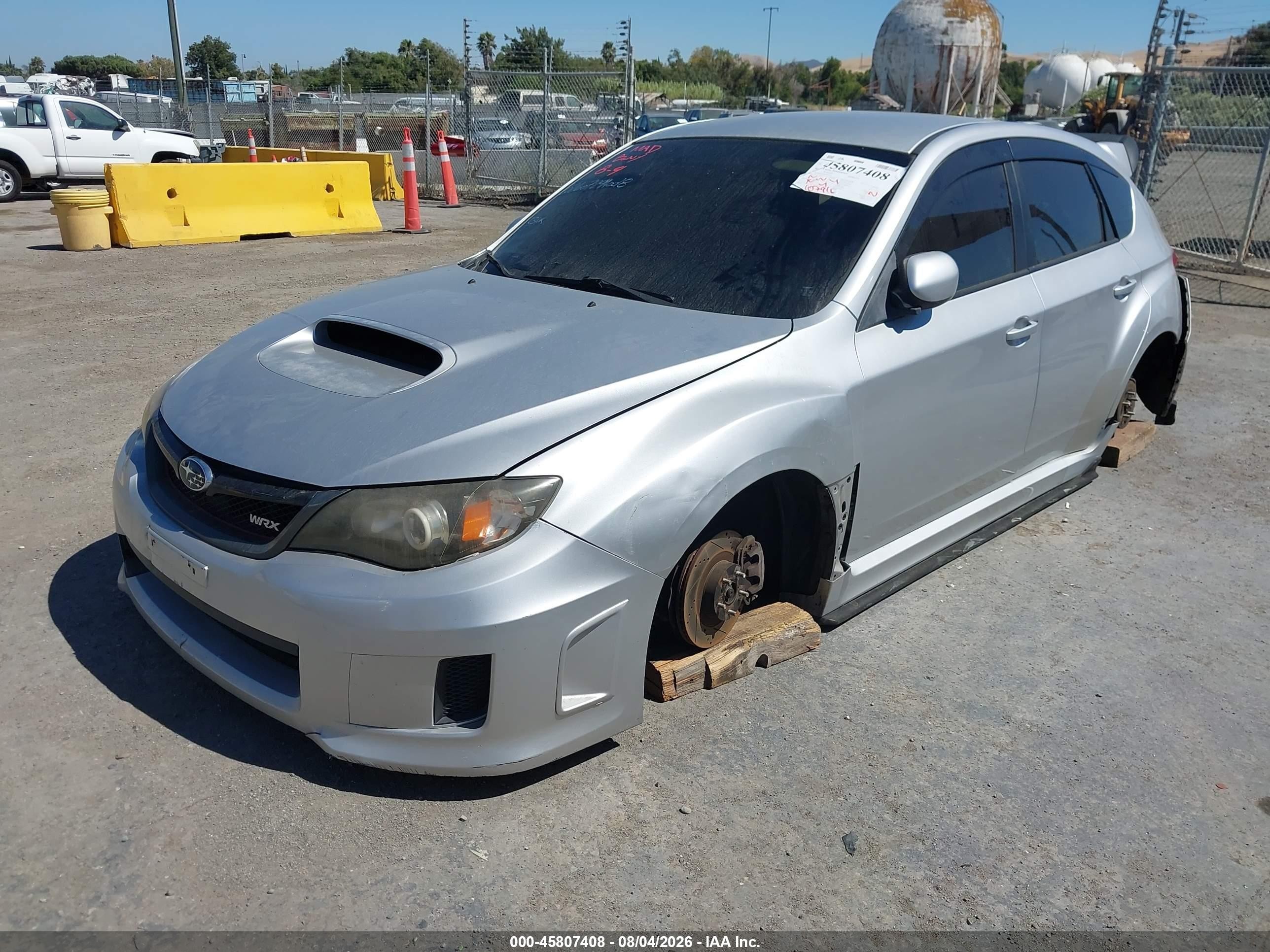2011 Subaru Impreza Wrx Silver vin: JF1GR7E6XBG832522