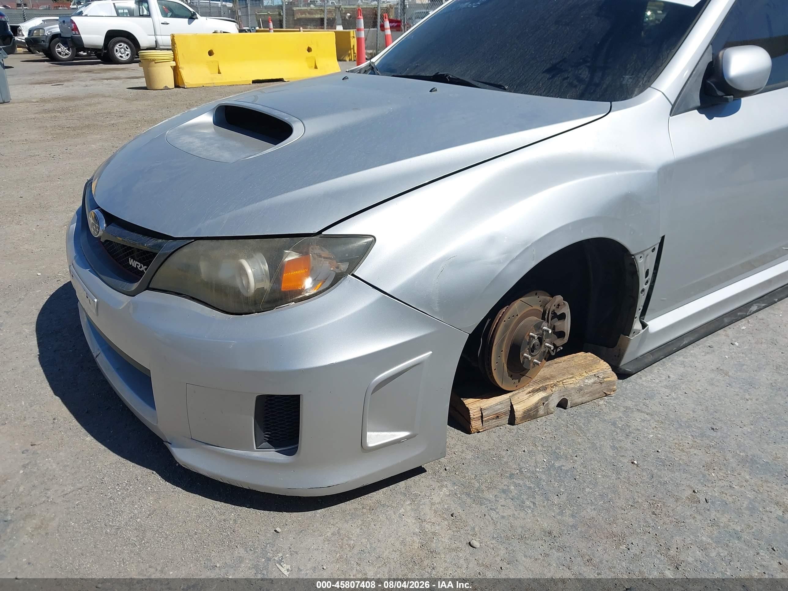 2011 Subaru Impreza Wrx Silver vin: JF1GR7E6XBG832522