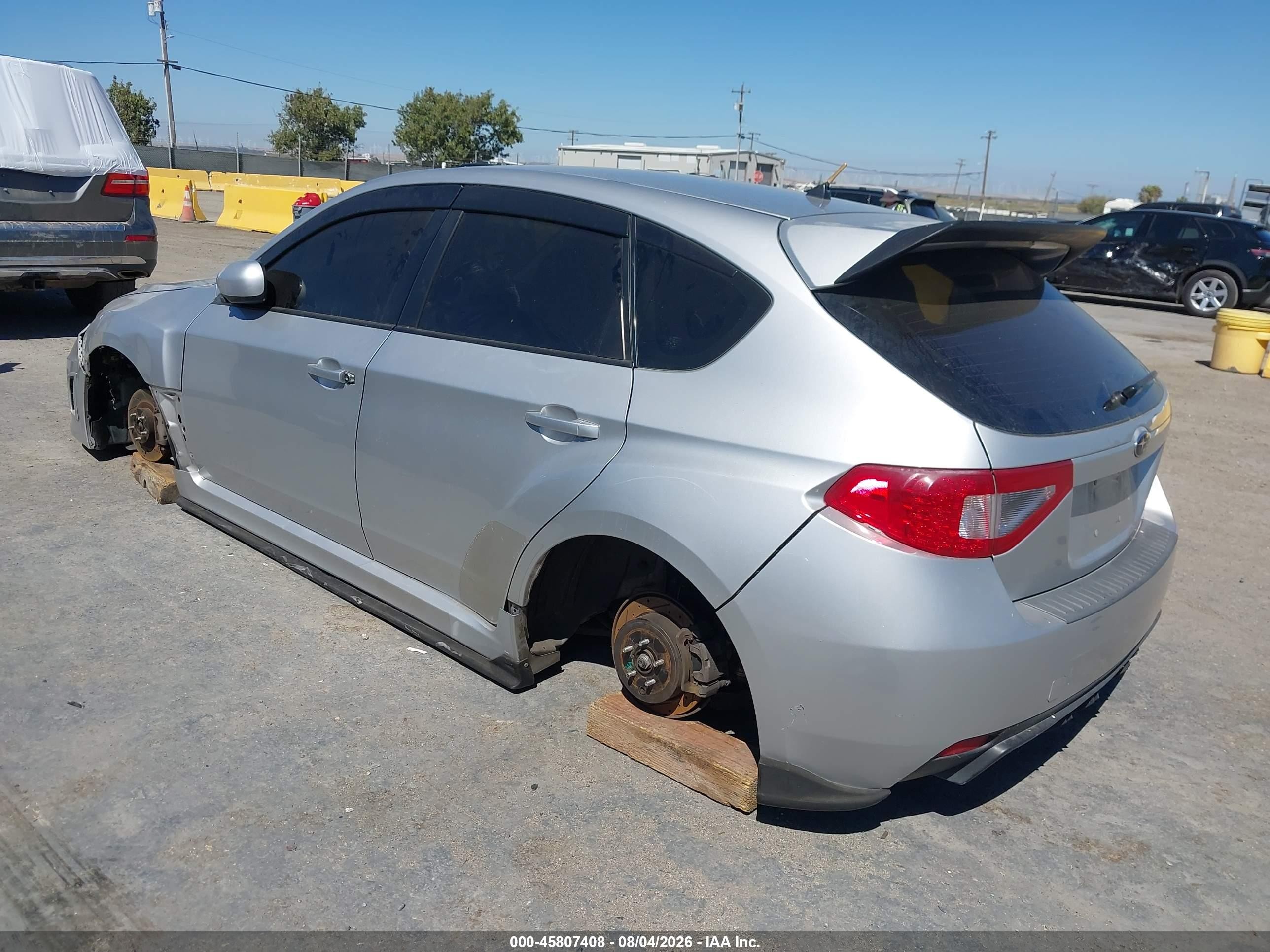 2011 Subaru Impreza Wrx Silver vin: JF1GR7E6XBG832522