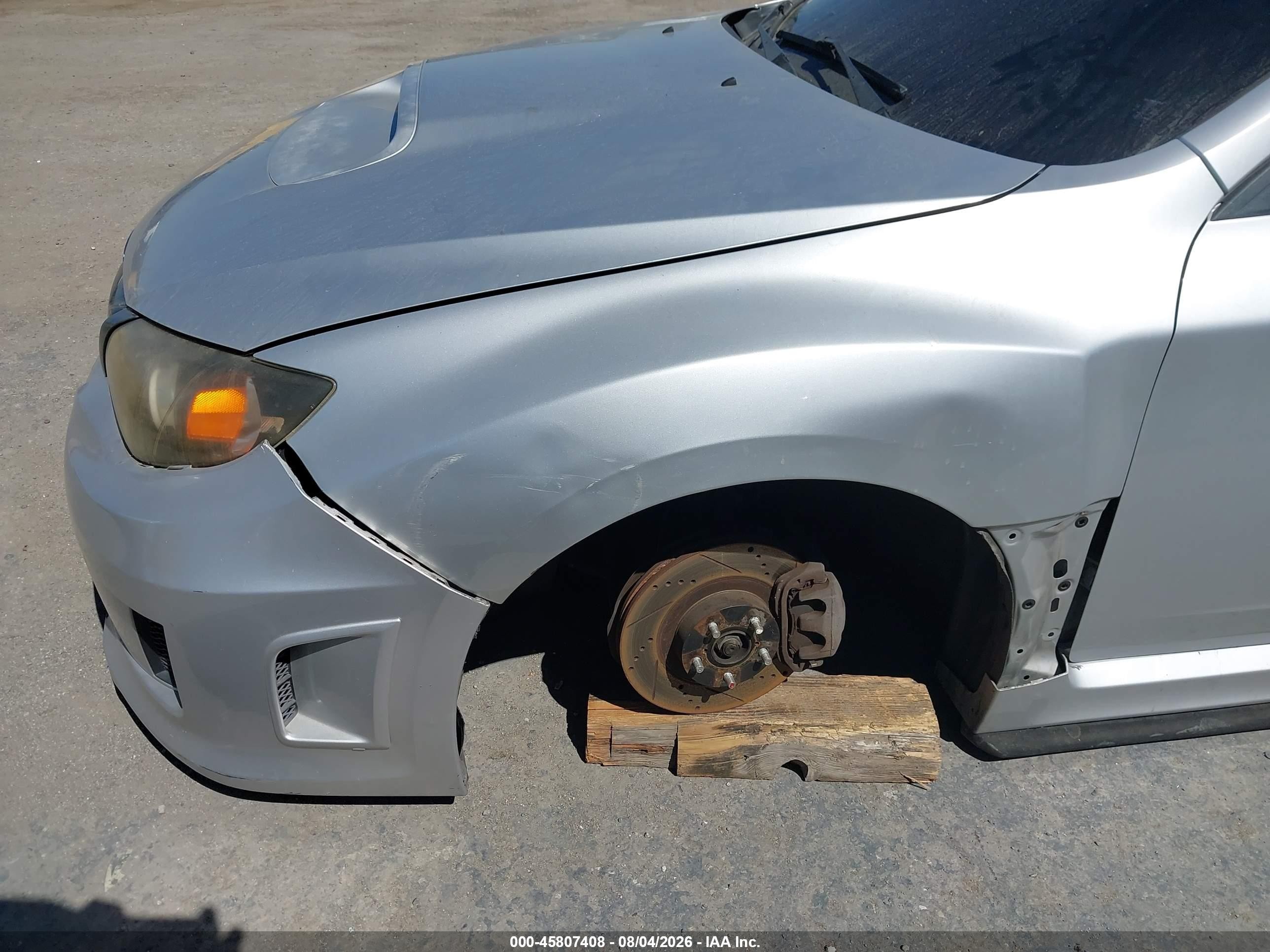 2011 Subaru Impreza Wrx Silver vin: JF1GR7E6XBG832522