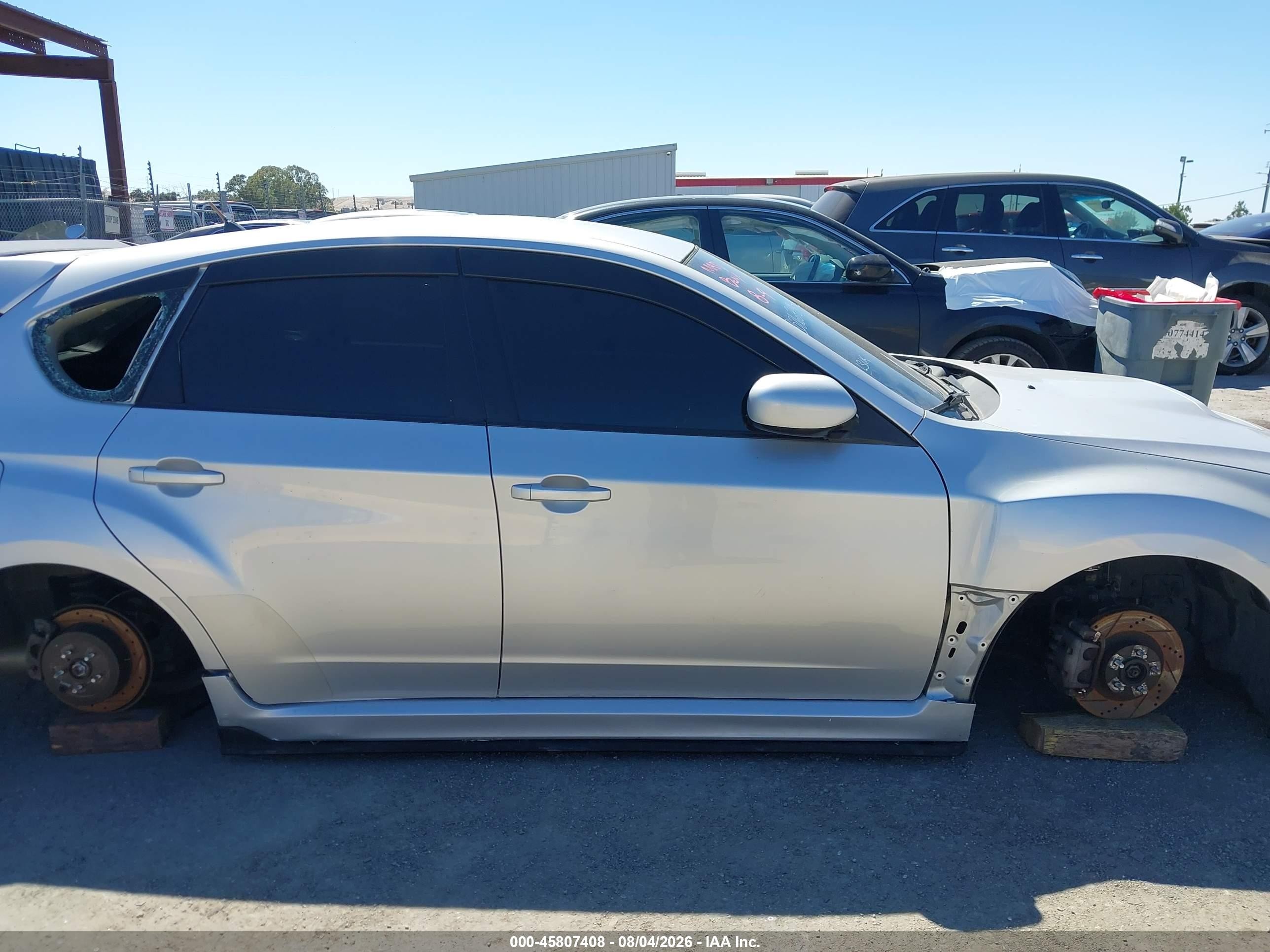 2011 Subaru Impreza Wrx Silver vin: JF1GR7E6XBG832522
