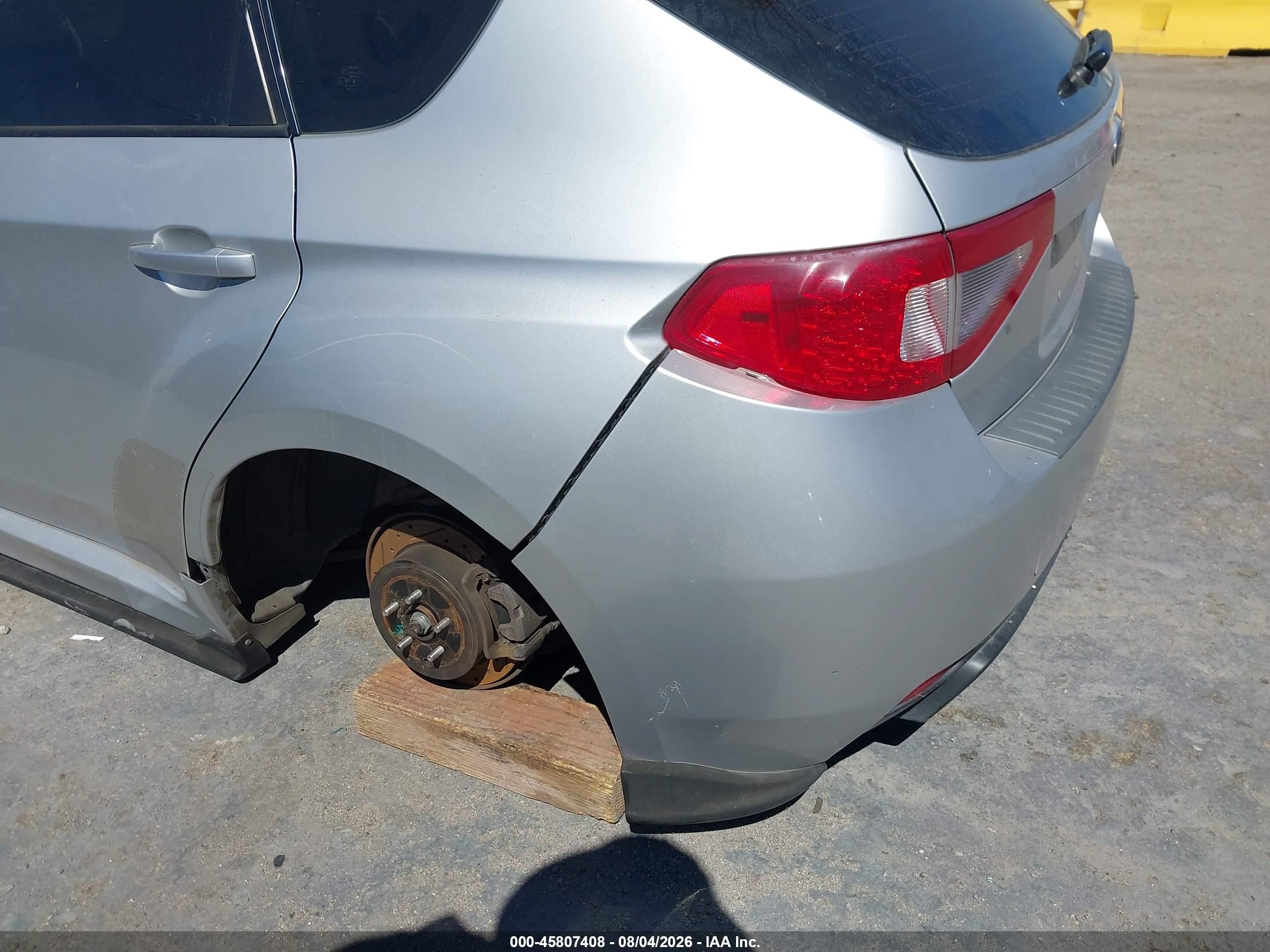 2011 Subaru Impreza Wrx Silver vin: JF1GR7E6XBG832522