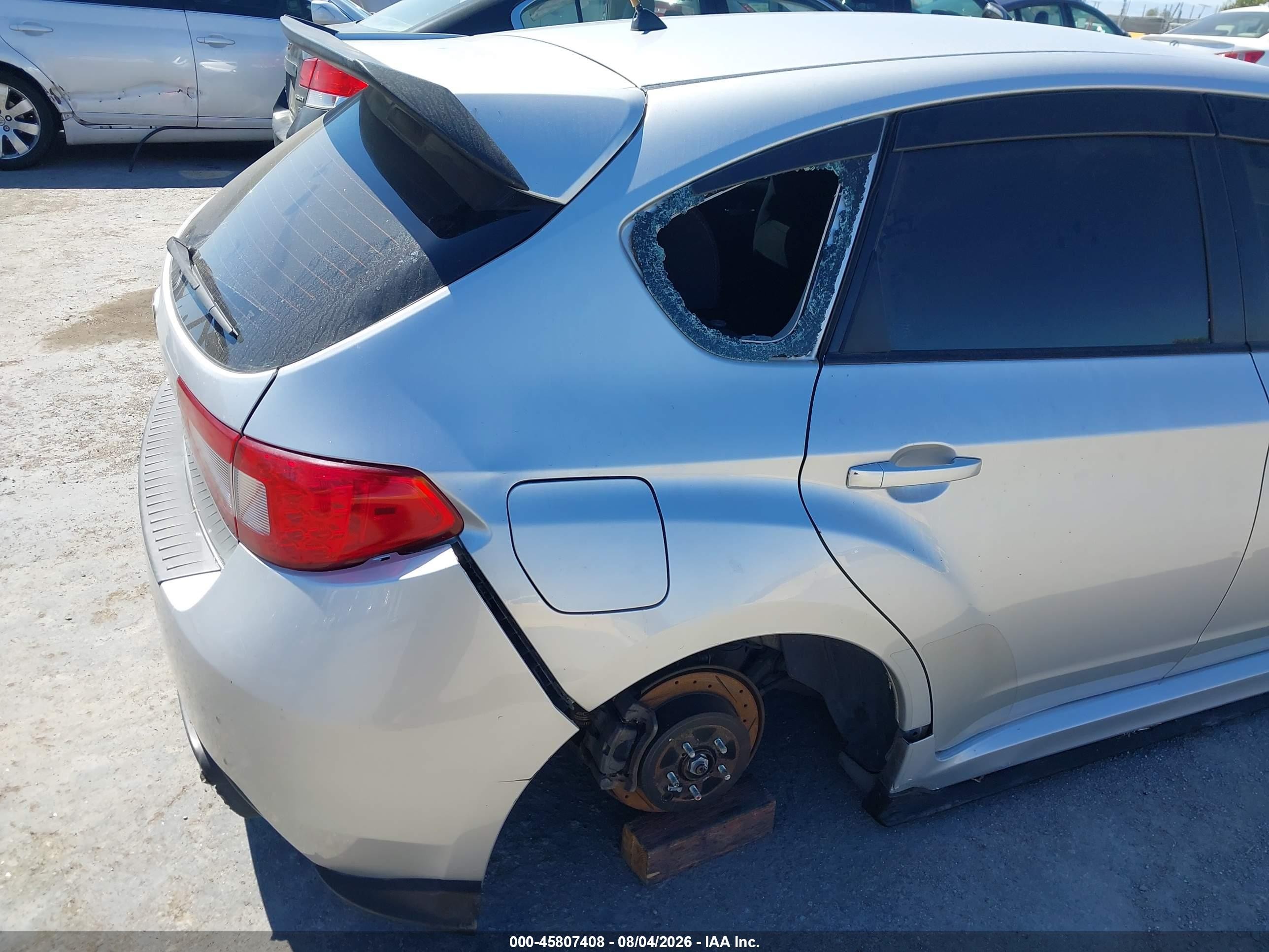 2011 Subaru Impreza Wrx Silver vin: JF1GR7E6XBG832522