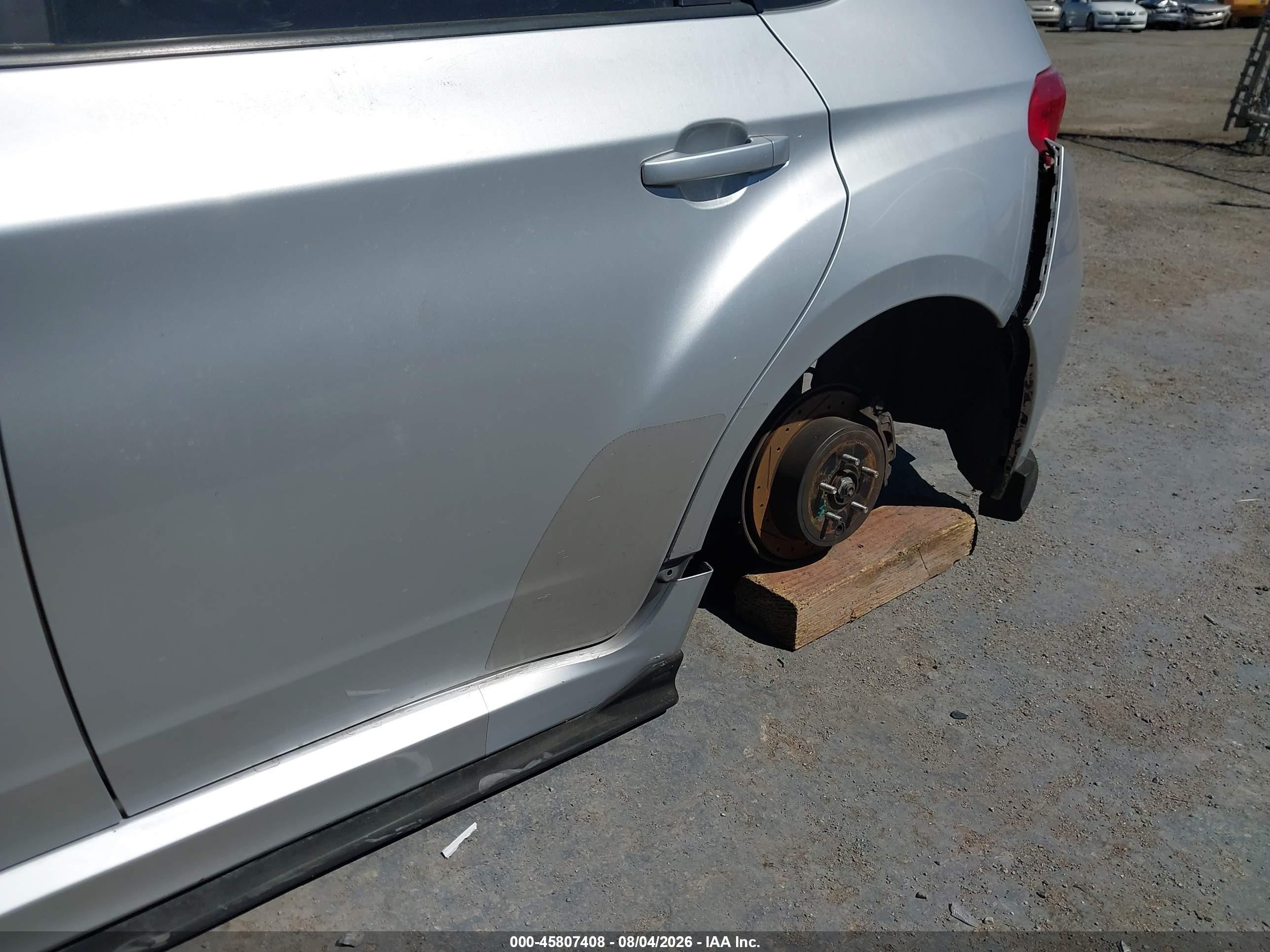 2011 Subaru Impreza Wrx Silver vin: JF1GR7E6XBG832522