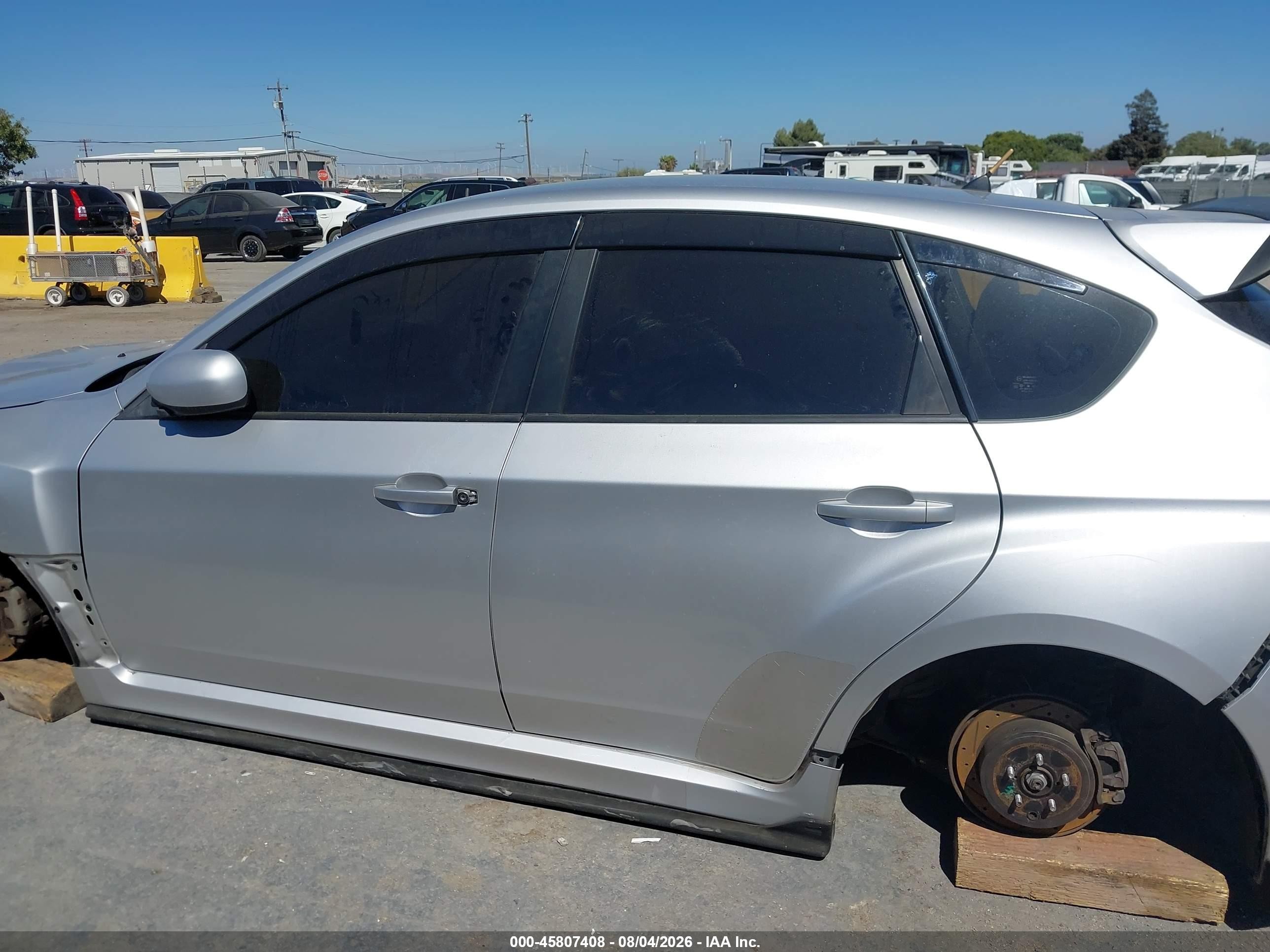 2011 Subaru Impreza Wrx Silver vin: JF1GR7E6XBG832522