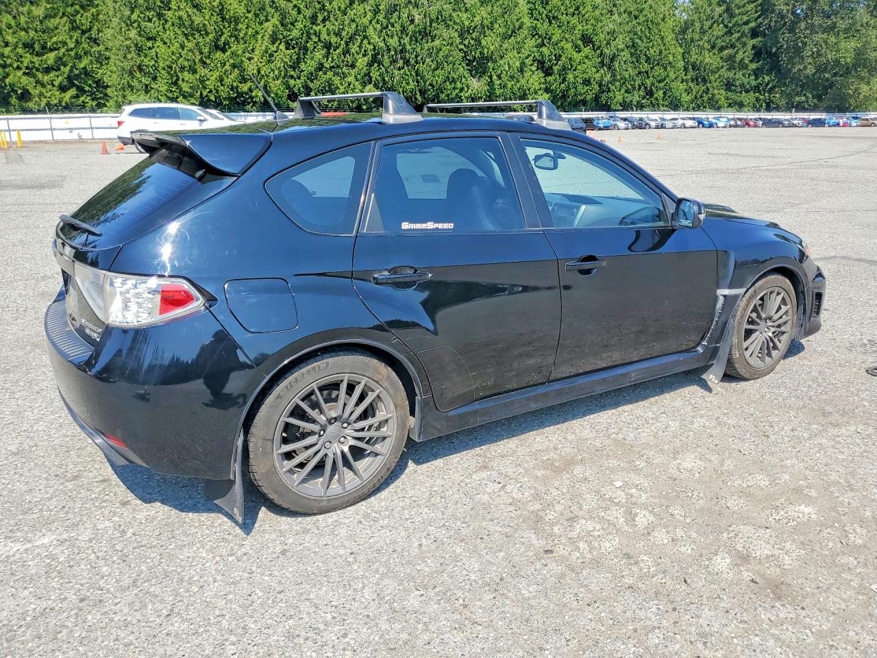2012 Subaru Impreza Wrx Black vin: JF1GR7E6XCG225506