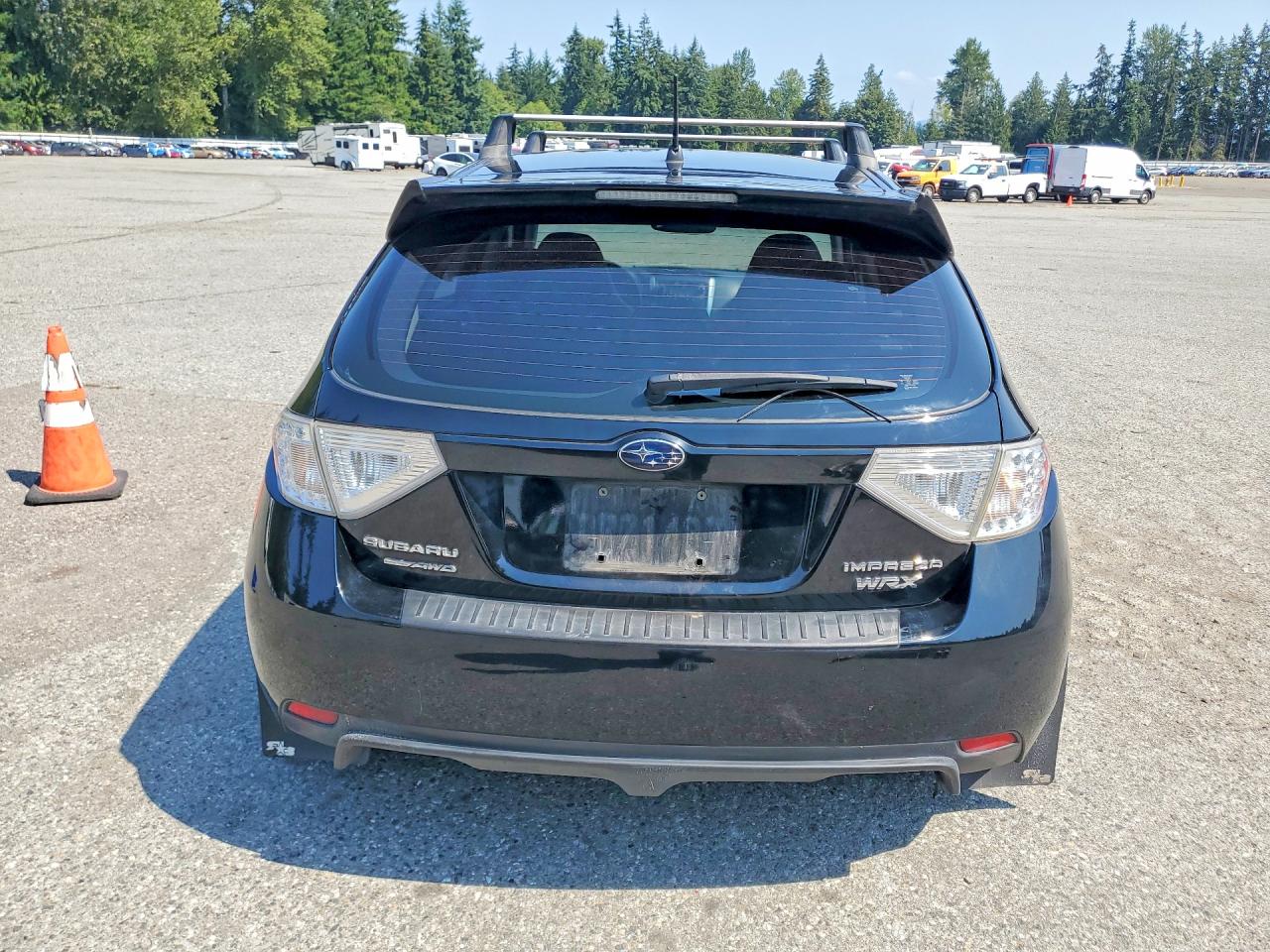 2012 Subaru Impreza Wrx Black vin: JF1GR7E6XCG225506