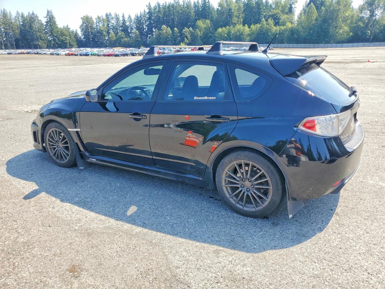 2012 Subaru Impreza Wrx Black vin: JF1GR7E6XCG225506