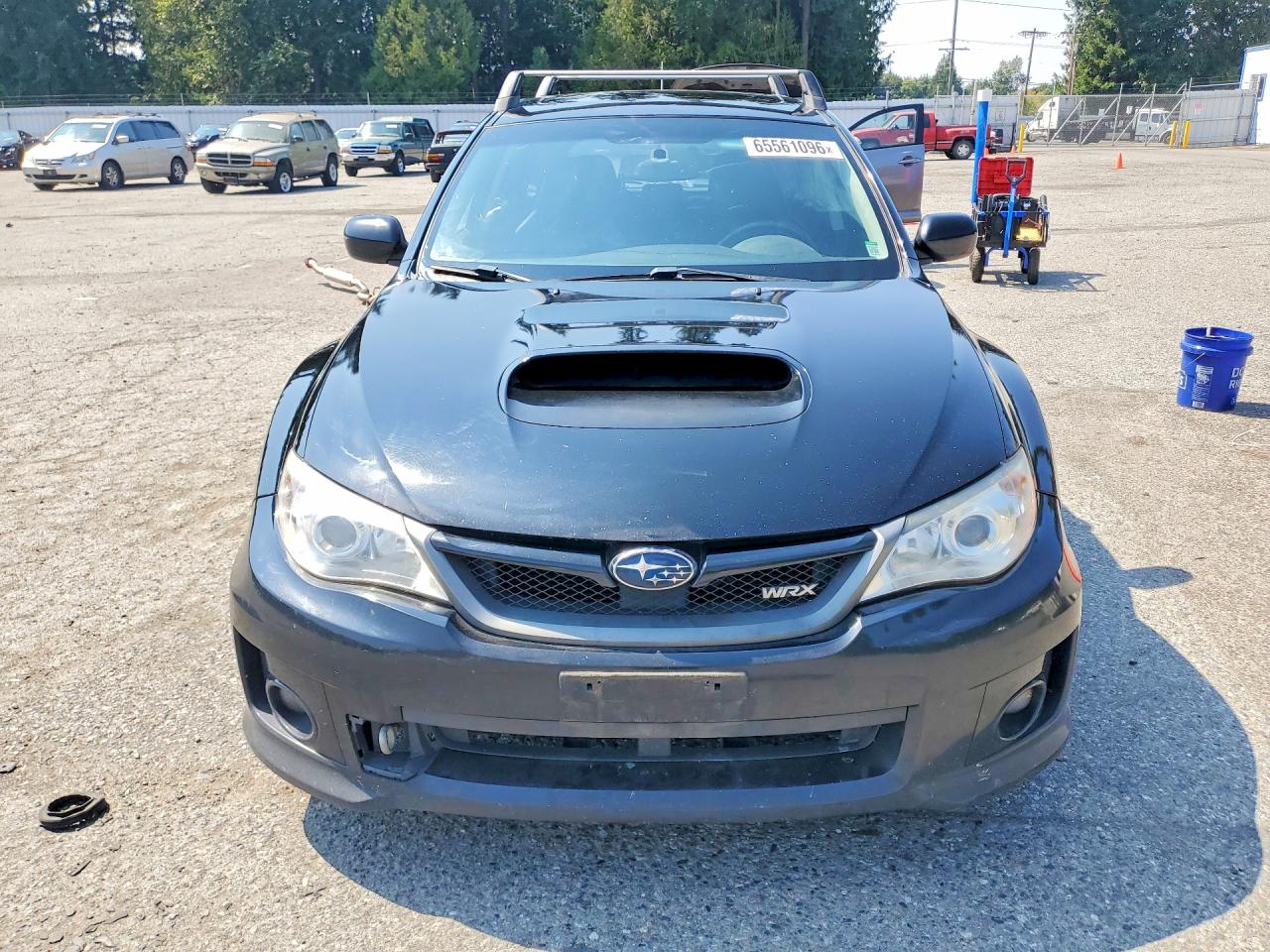 2012 Subaru Impreza Wrx Black vin: JF1GR7E6XCG225506