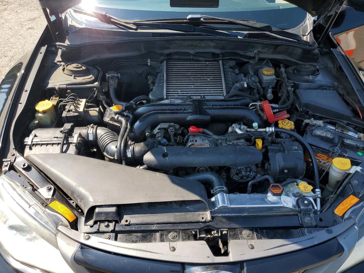 2012 Subaru Impreza Wrx Black vin: JF1GR7E6XCG225506