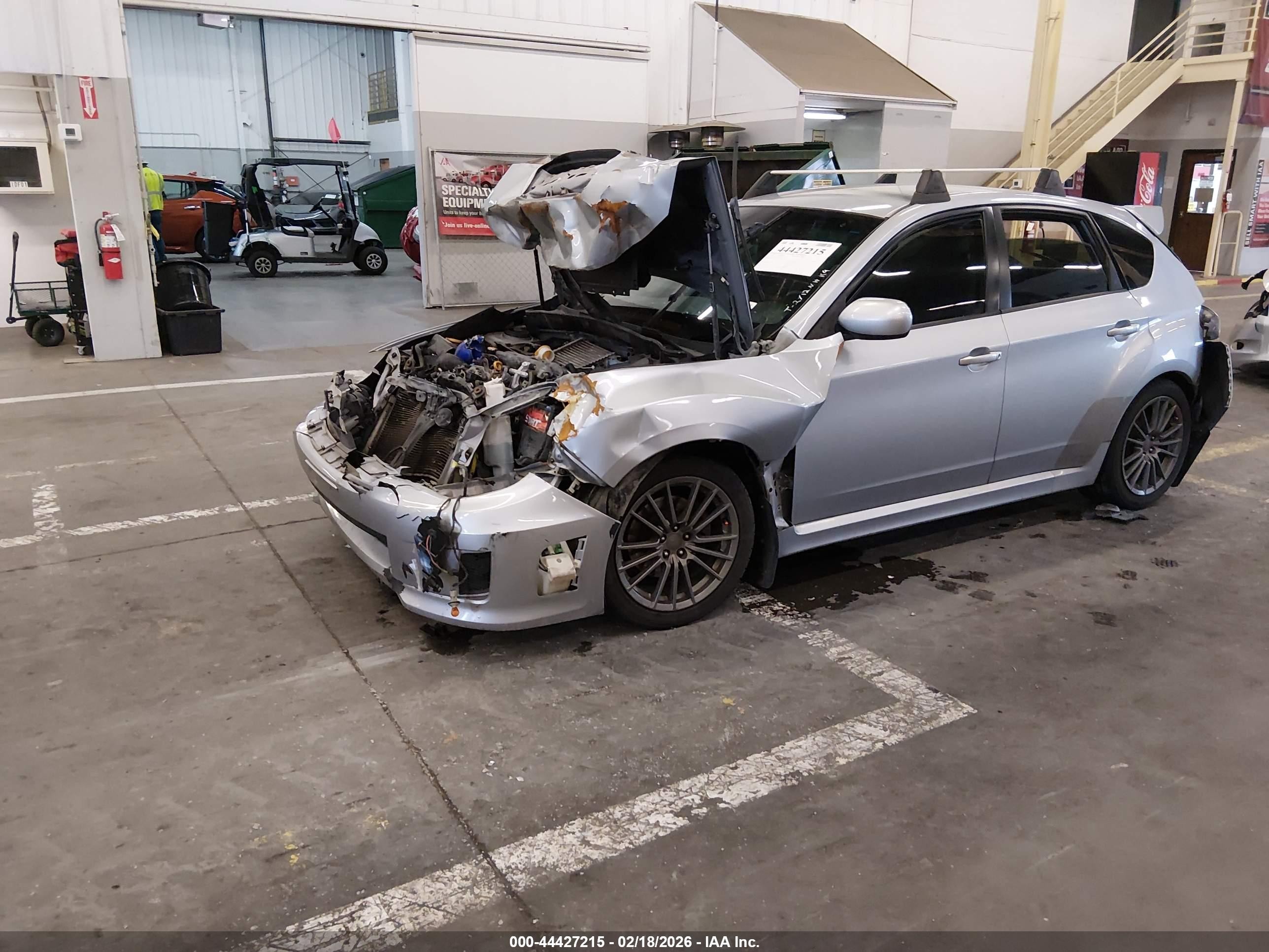 2014 Subaru Impreza Wrx   Gray vin: JF1GR7E6XEG200222