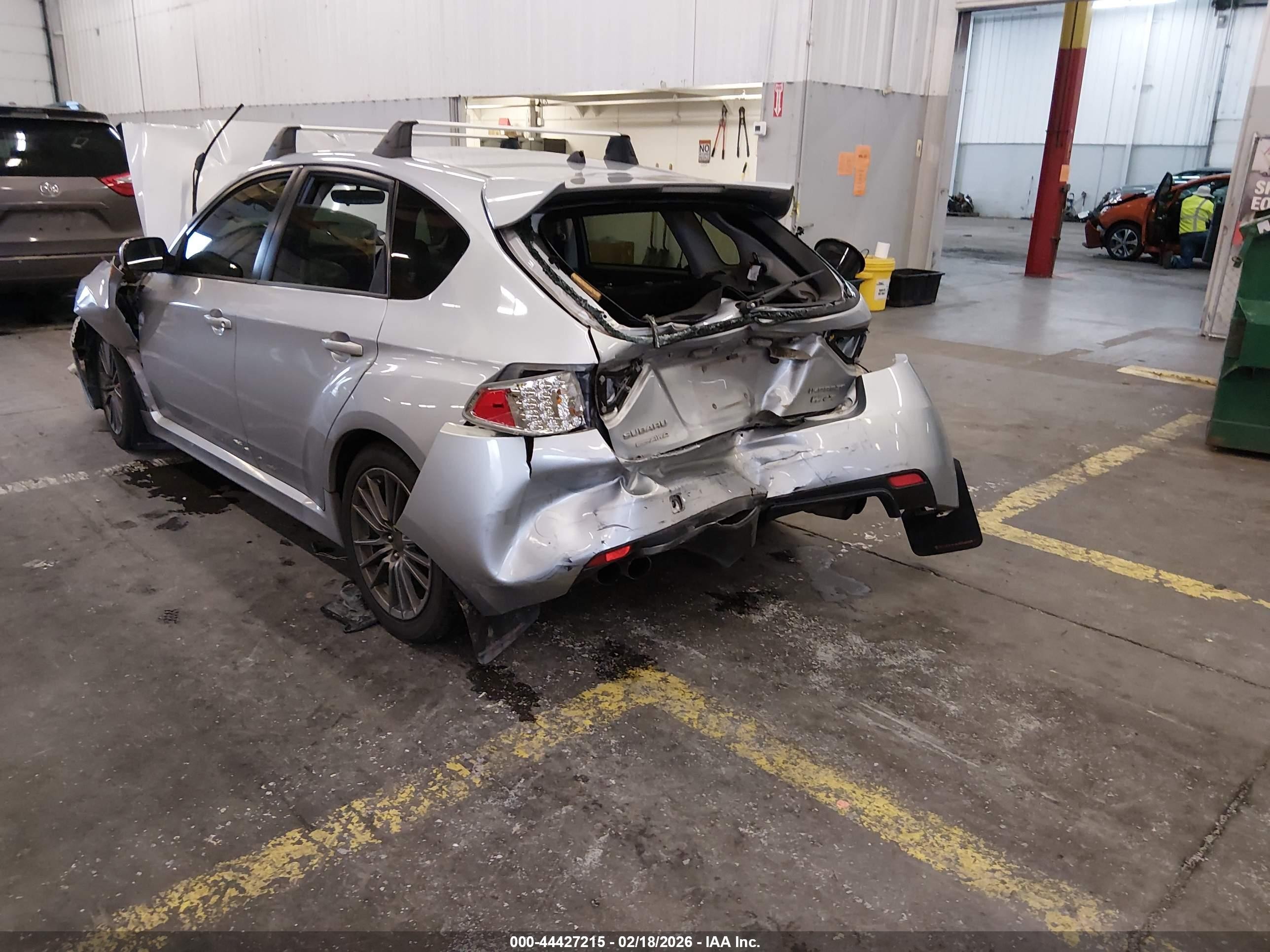 2014 Subaru Impreza Wrx   Gray vin: JF1GR7E6XEG200222