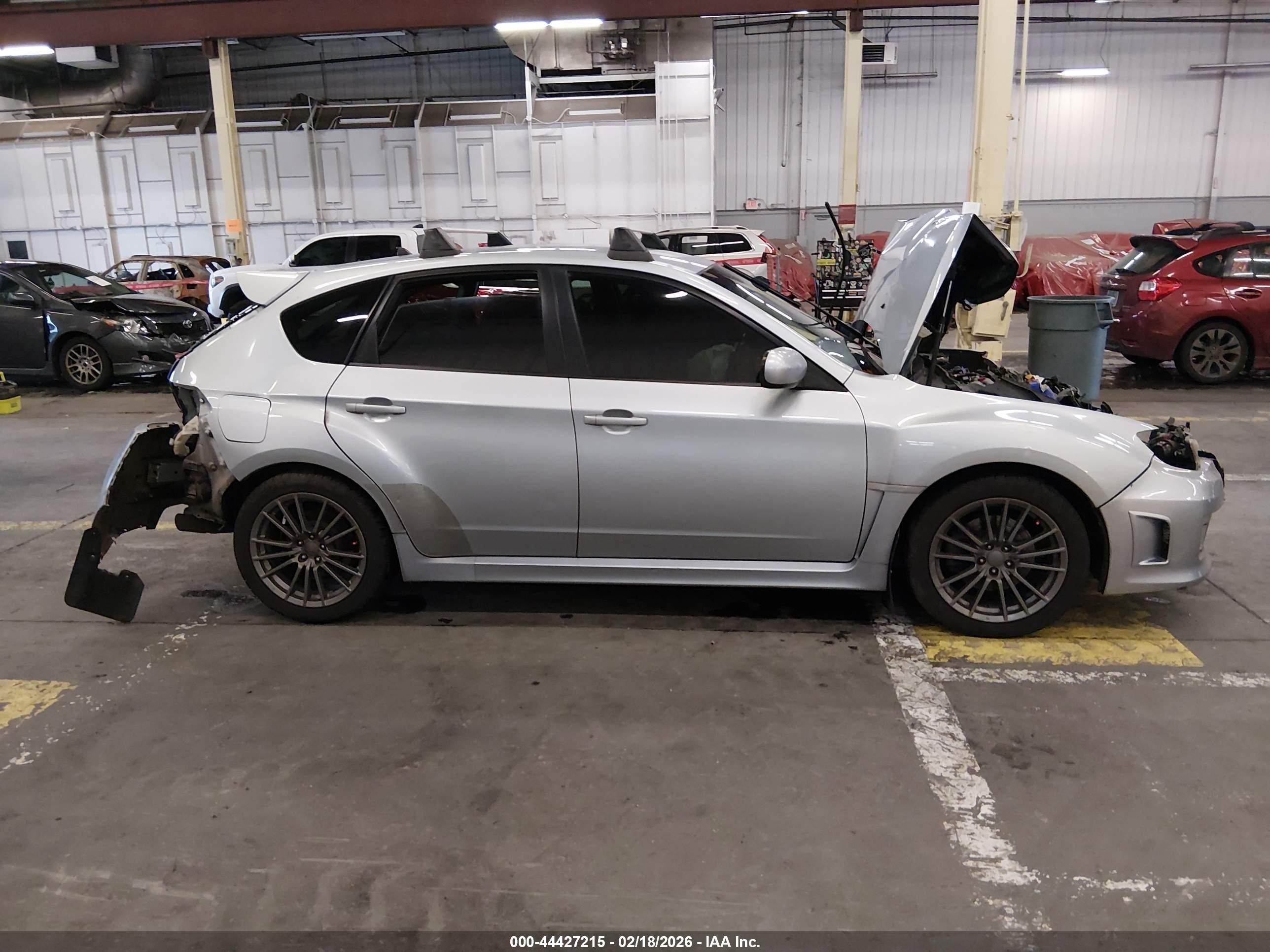 2014 Subaru Impreza Wrx   Gray vin: JF1GR7E6XEG200222