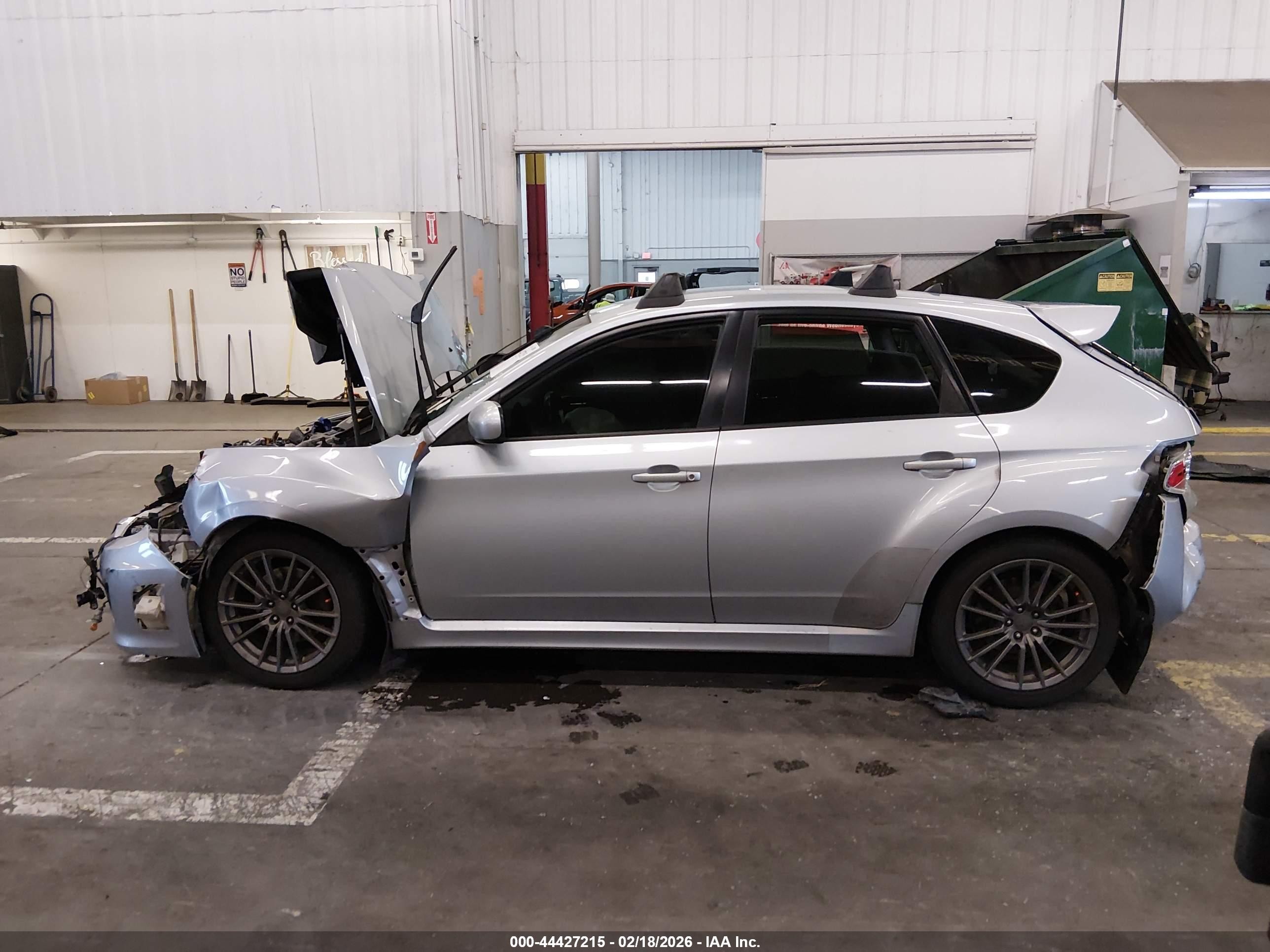 2014 Subaru Impreza Wrx   Gray vin: JF1GR7E6XEG200222