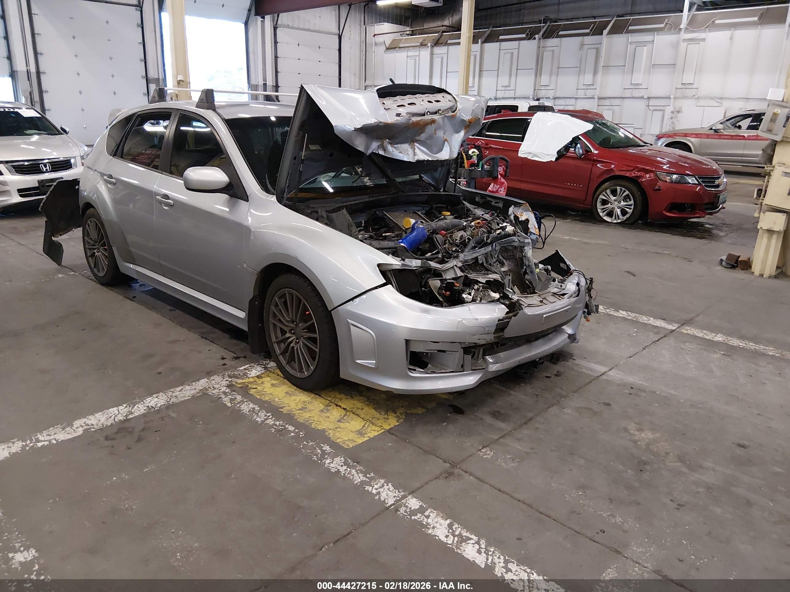 2014 Subaru Impreza Wrx   Серый vin: JF1GR7E6XEG200222