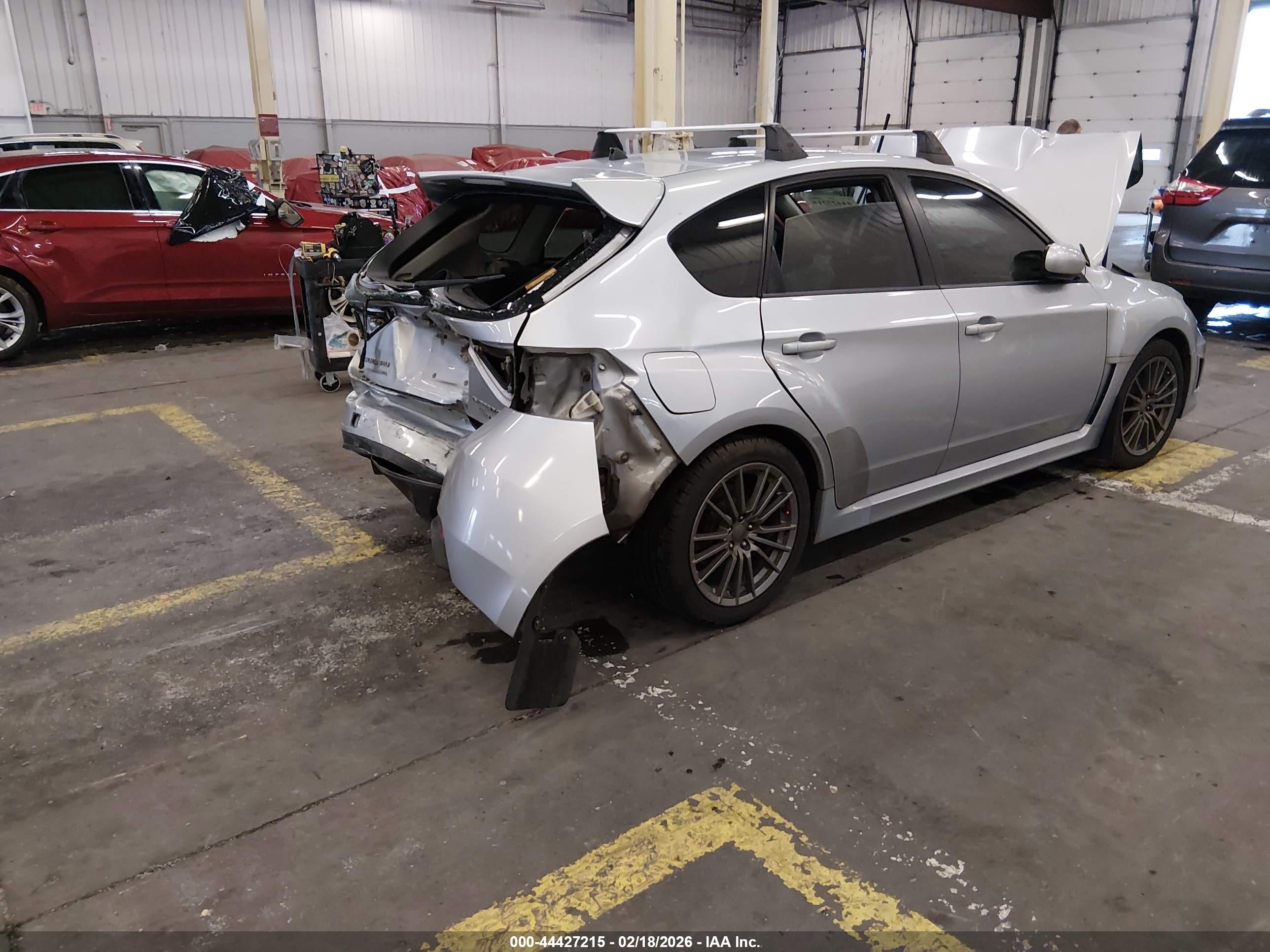 2014 Subaru Impreza Wrx   Gray vin: JF1GR7E6XEG200222