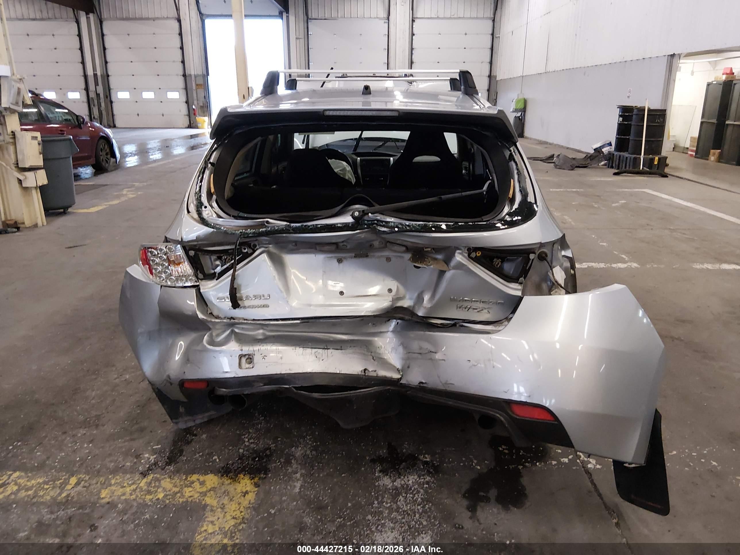 2014 Subaru Impreza Wrx   Gray vin: JF1GR7E6XEG200222