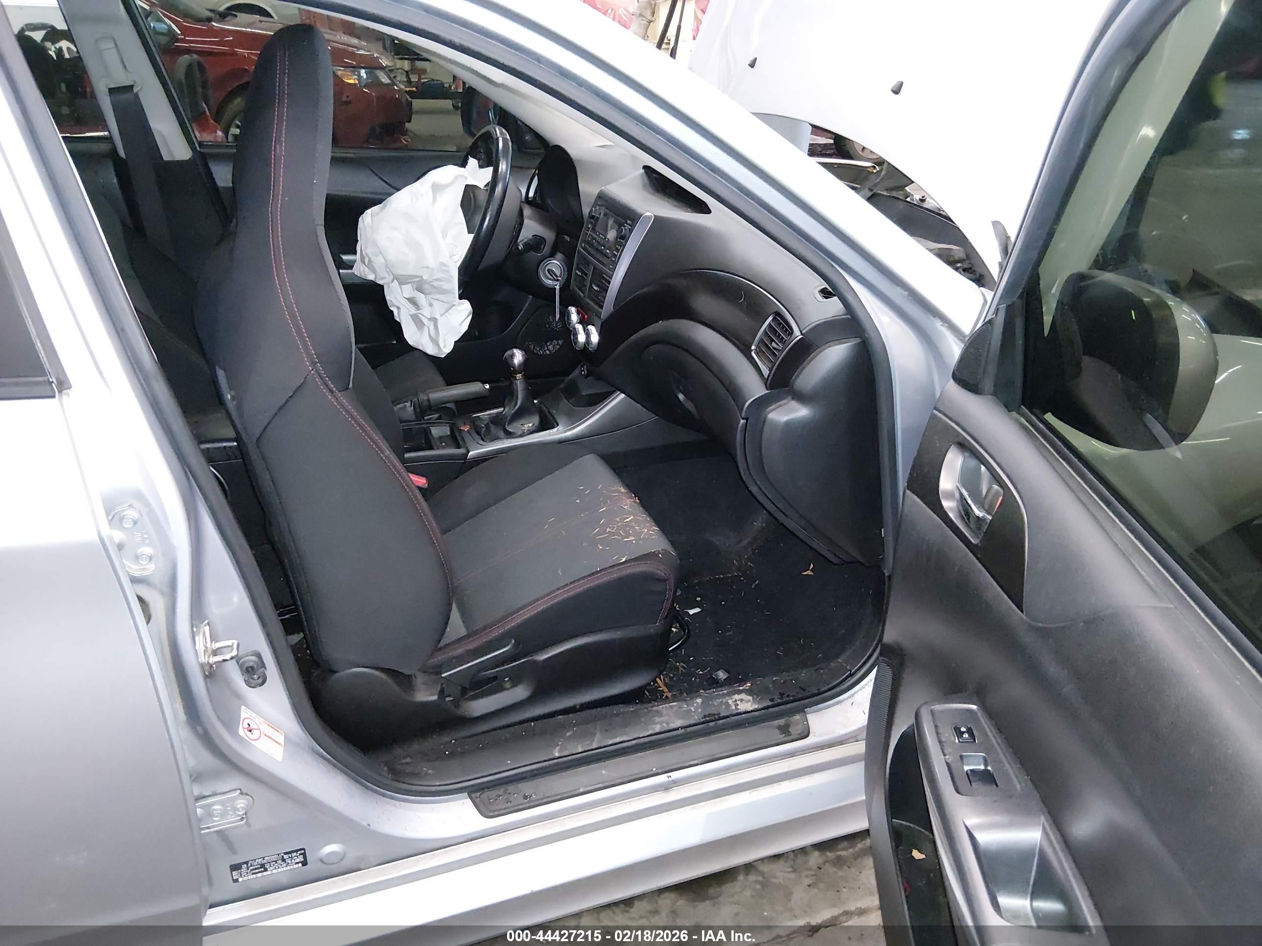 2014 Subaru Impreza Wrx   Gray vin: JF1GR7E6XEG200222