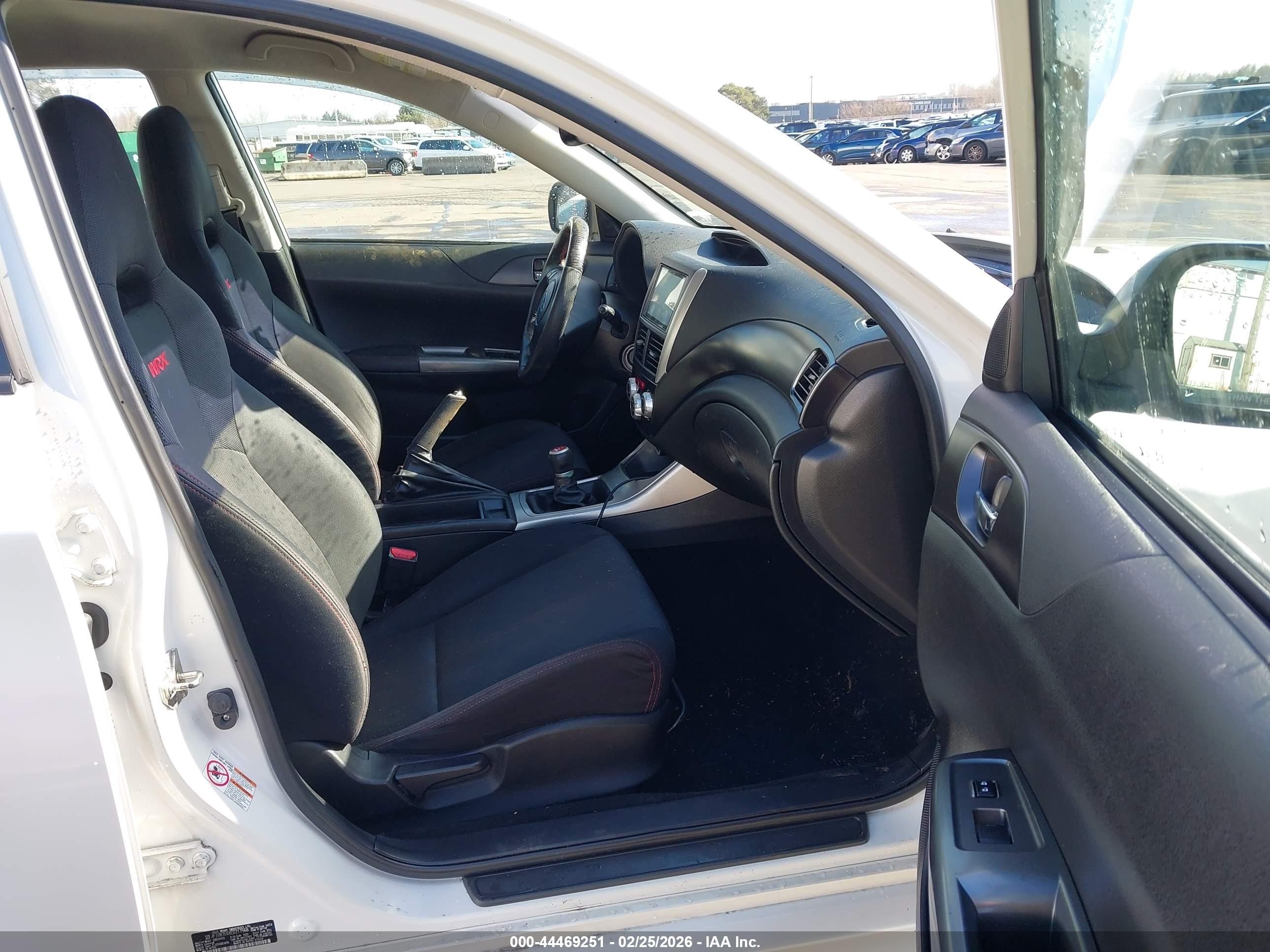 2014 Subaru Impreza Wrx   White vin: JF1GR7E6XEG217568
