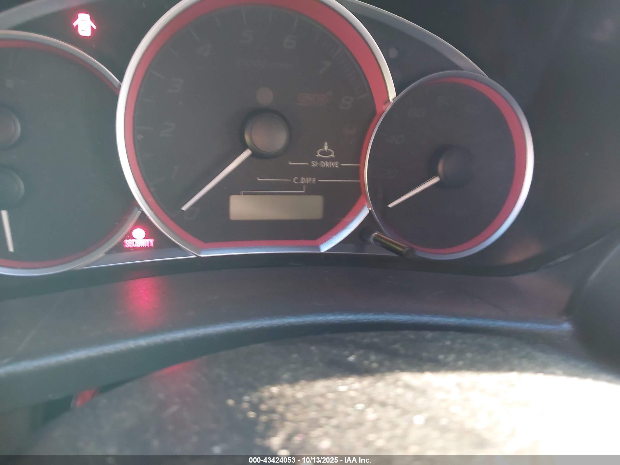 2008 Subaru Impreza Wrx Sti   Blue vin: JF1GR89618L823482