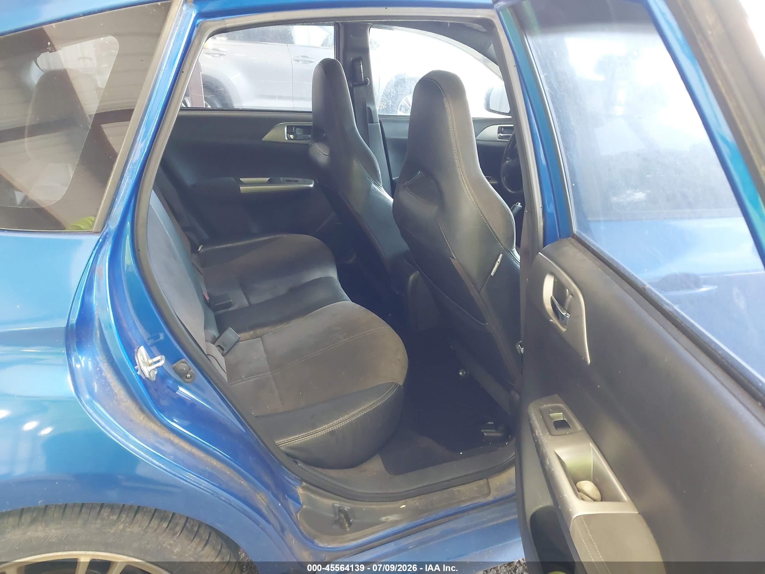 2008 Subaru Impreza Wrx Sti   Blue vin: JF1GR89618L824860