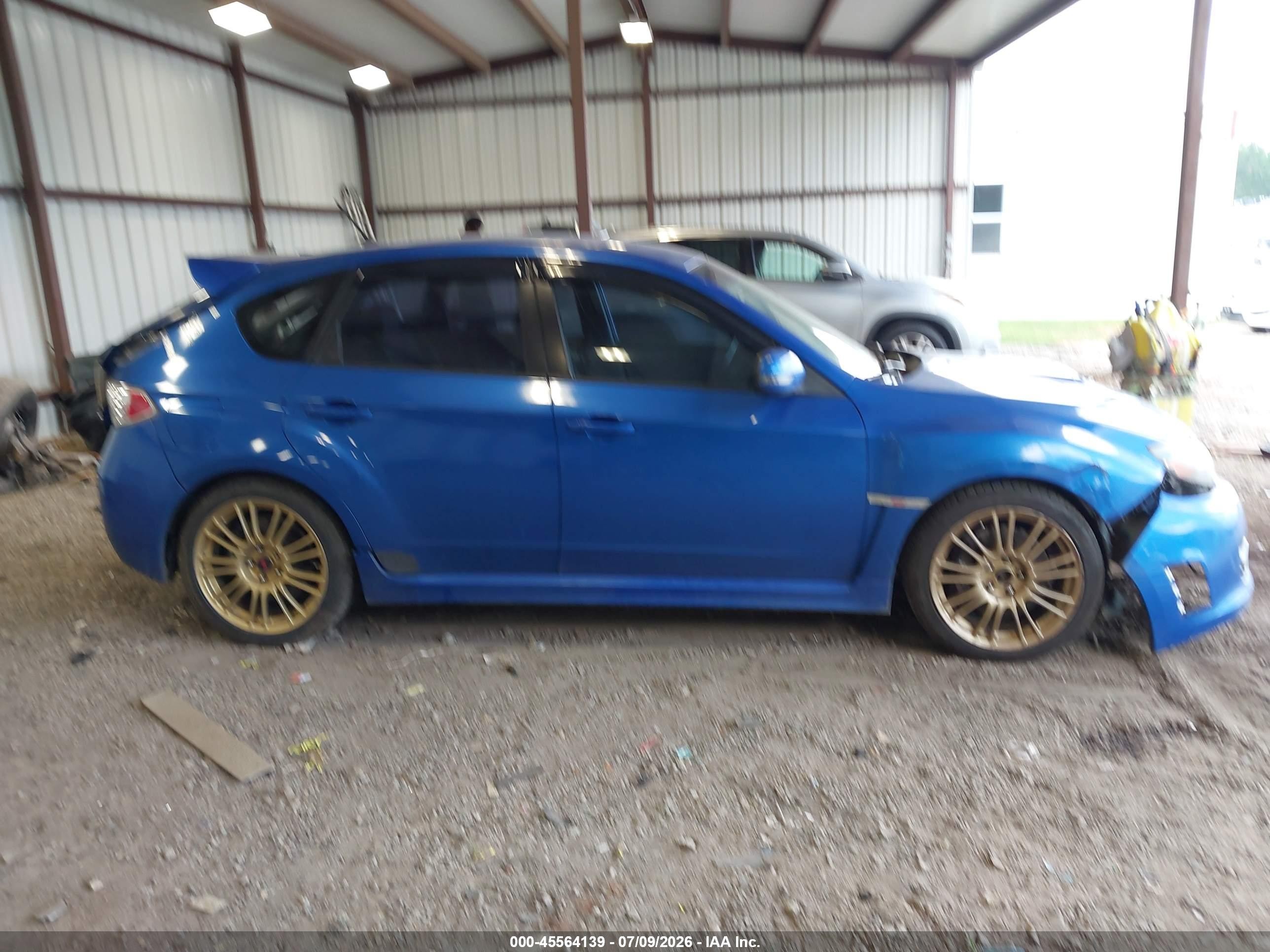 2008 Subaru Impreza Wrx Sti   Blue vin: JF1GR89618L824860